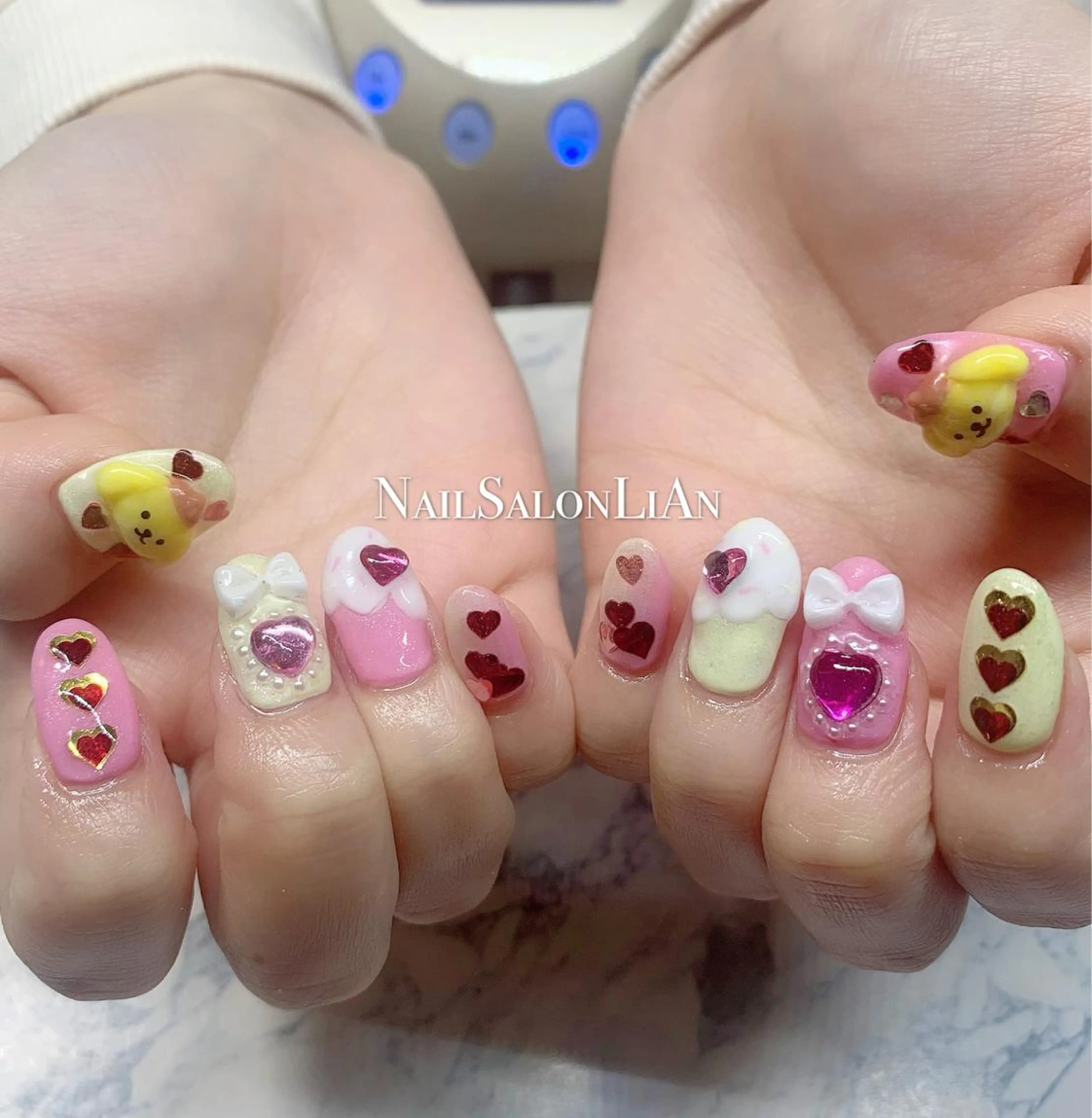 ネイル ハンドネイル NailSalon LiAnのネイルデザイン