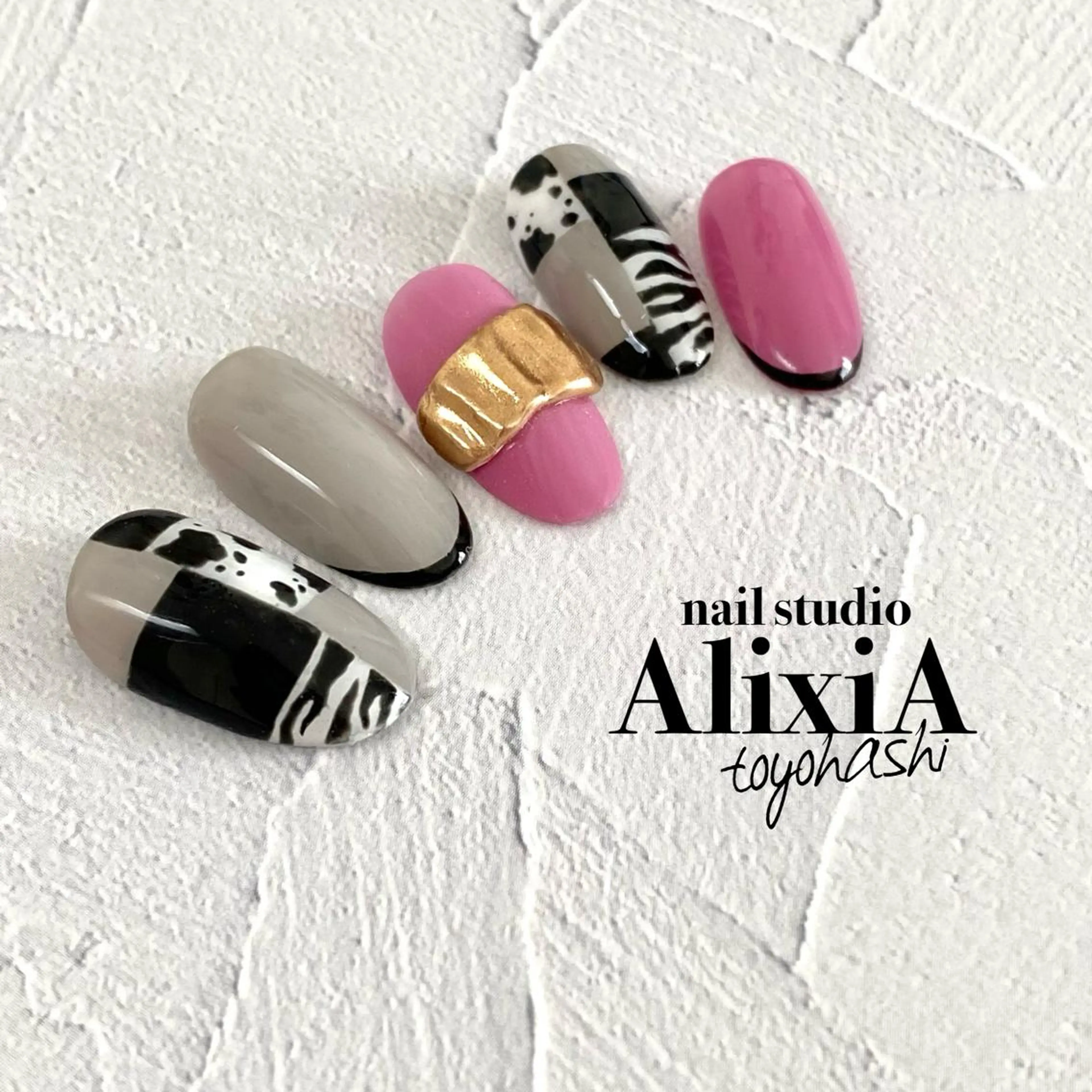 ネイル AlixiA   nail studio所属・AlixiA ゆみのネイルデザイン