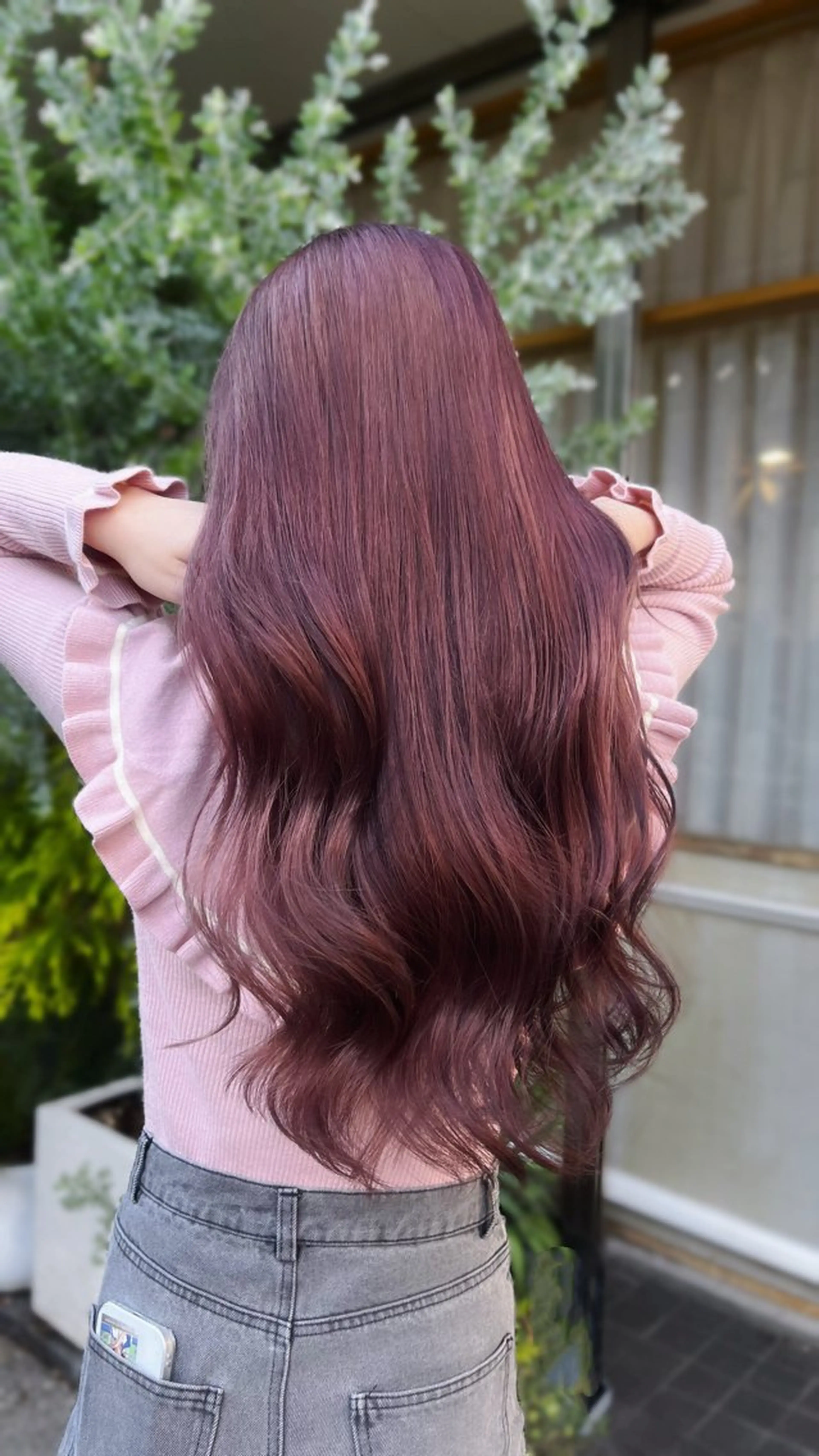 ロング カラー ヘアカラー merc.🐑🤍 山口夏希のヘアスタイル