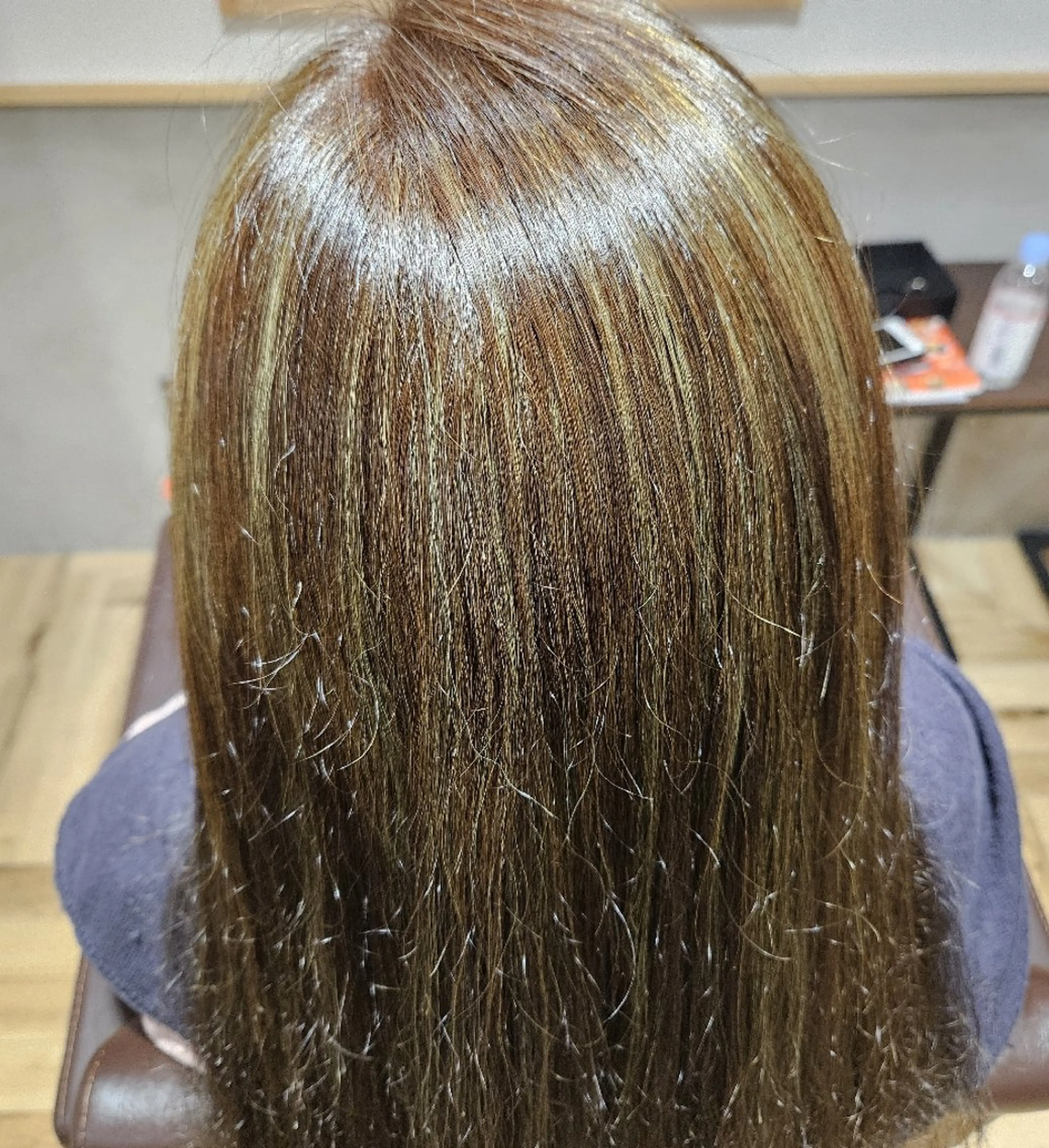 カラー ロング ハイライトカラー ハイライト THIRD PLACE LIAN所属・✨Yuka ✂️ハイライト💕のヘアスタイル