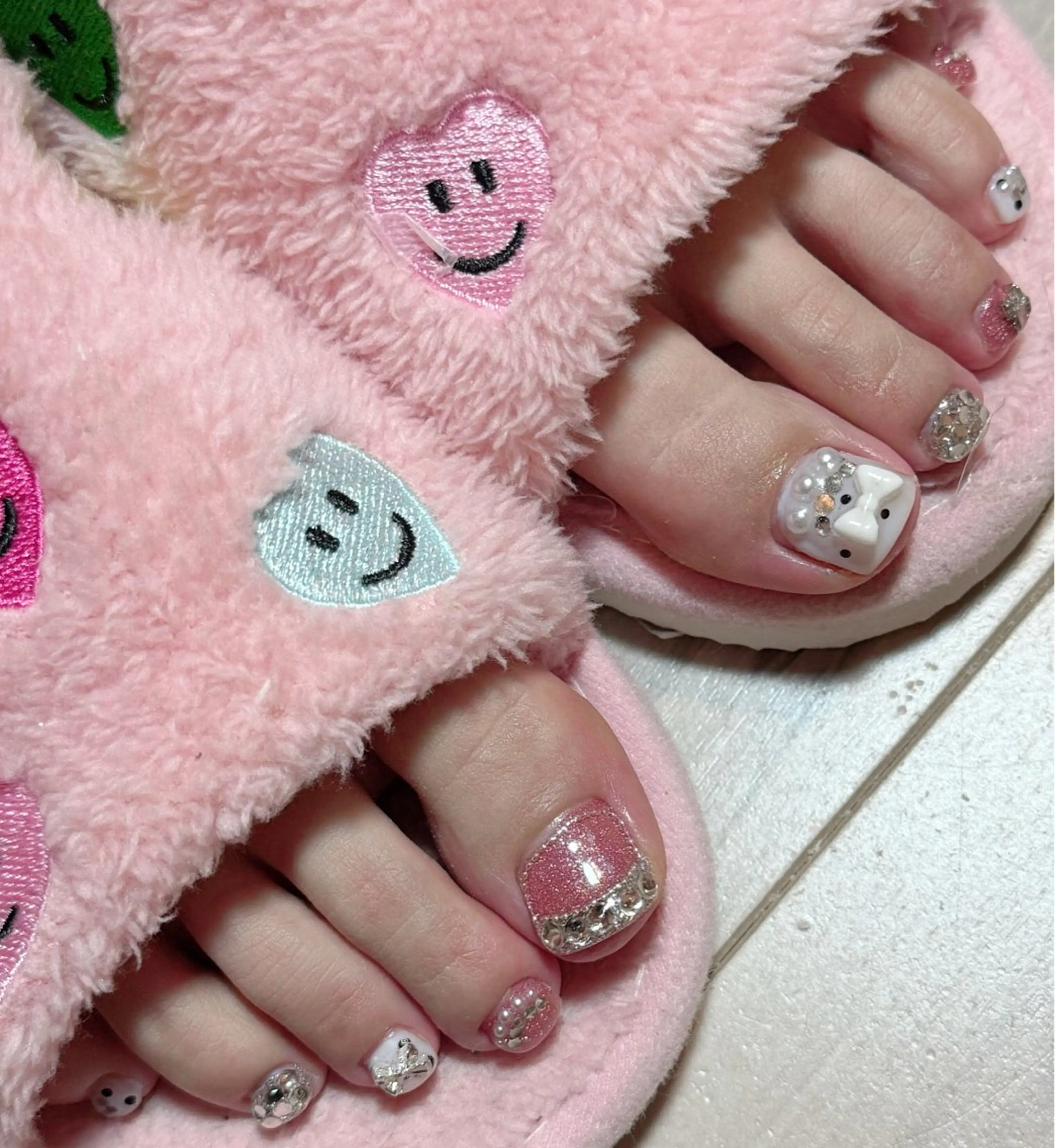 ネイル フットネイル Conjunim MAMI🎀✨のネイルデザイン