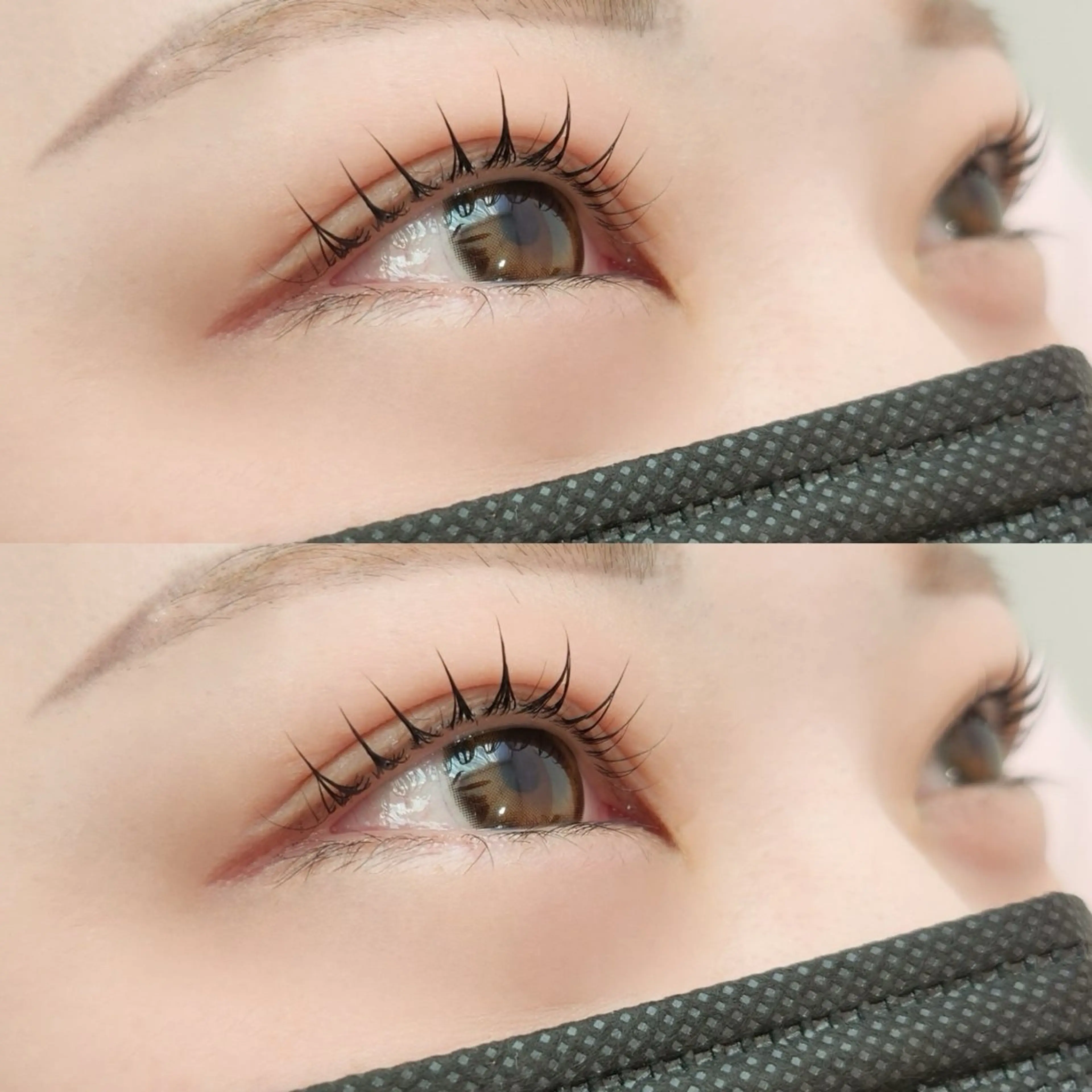 マツエク・マツパ まつげパーマ 一重×まつ毛パーマ Lupines Asahi🔆の眉毛・アイブロウイメージ