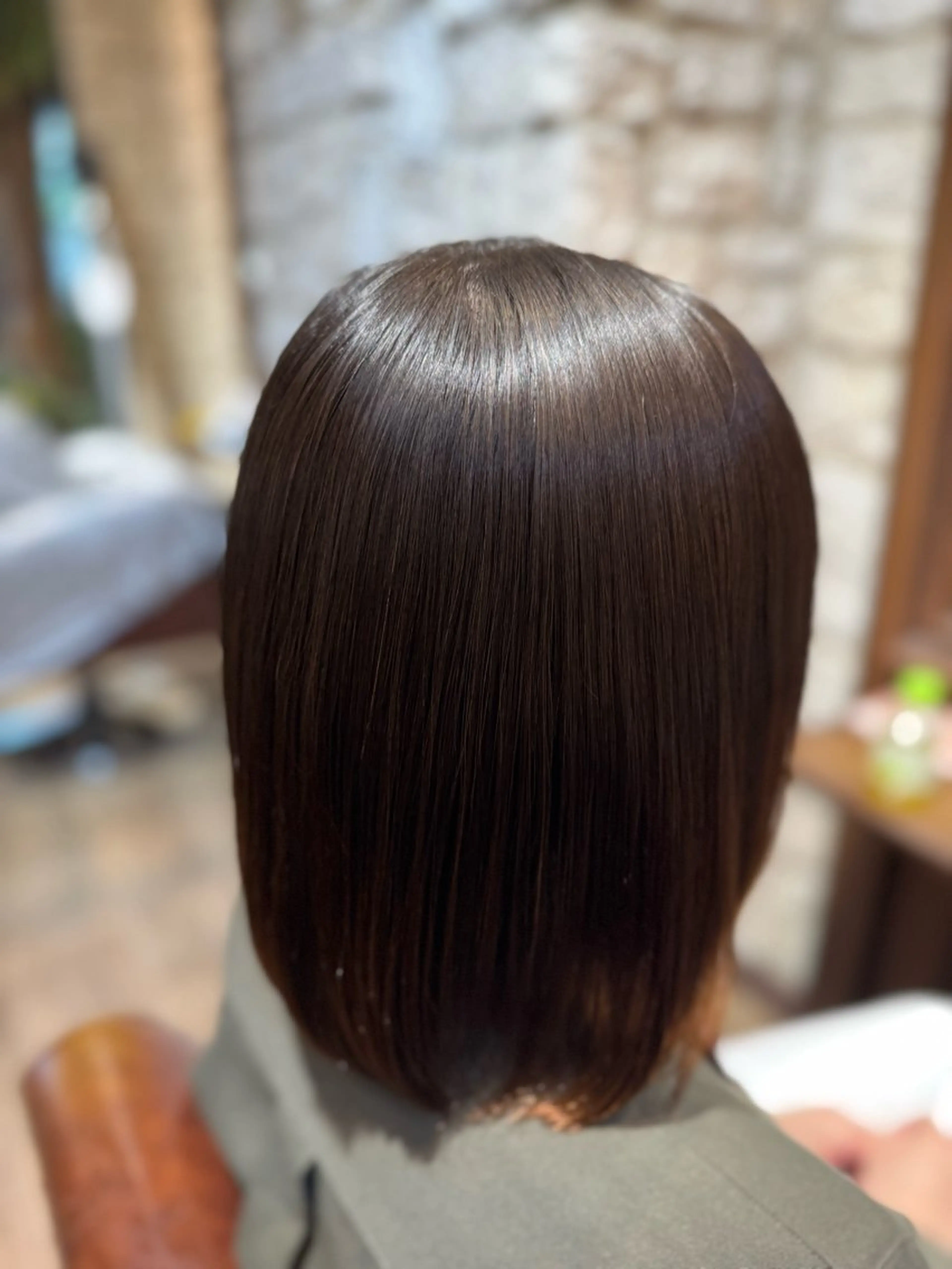 ミディアム 縮毛矯正 オノ ソウイチロウ/ ブリーチ/パーマのヘアスタイル