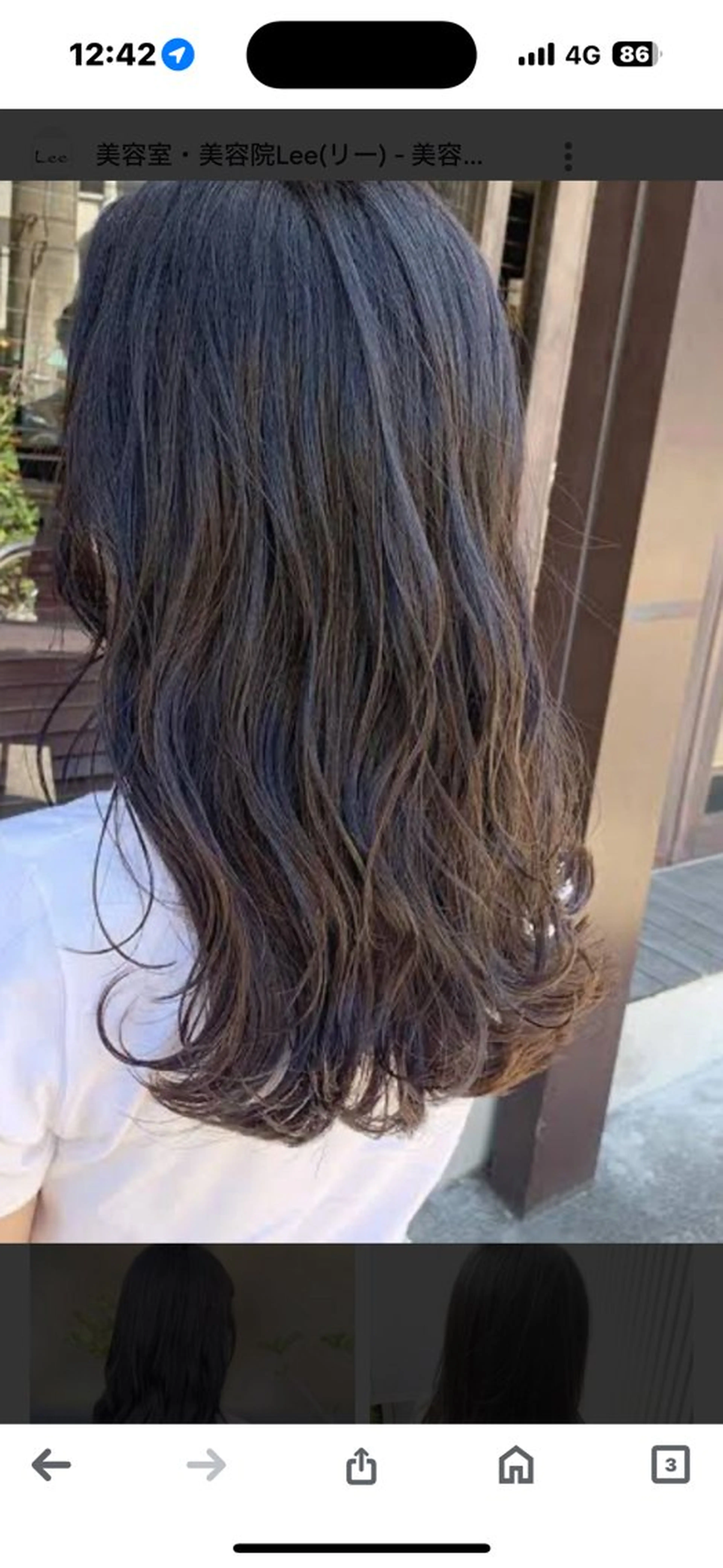 セミロング カラー 透明感カラー/ くびれヘア/ユウユのヘアスタイル