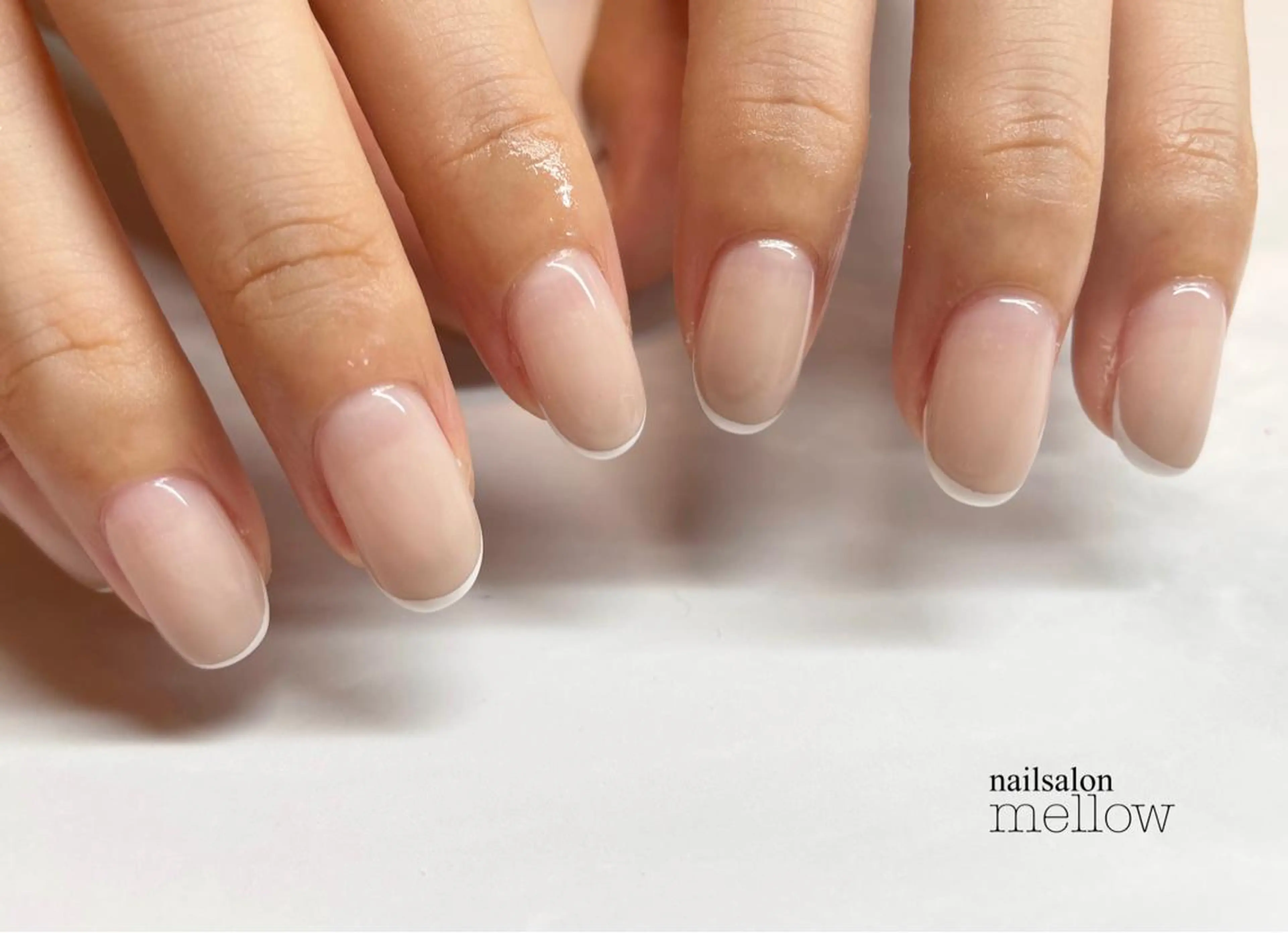 ネイル フレンチネイル ハンドネイル 大山 浩美のネイルデザイン