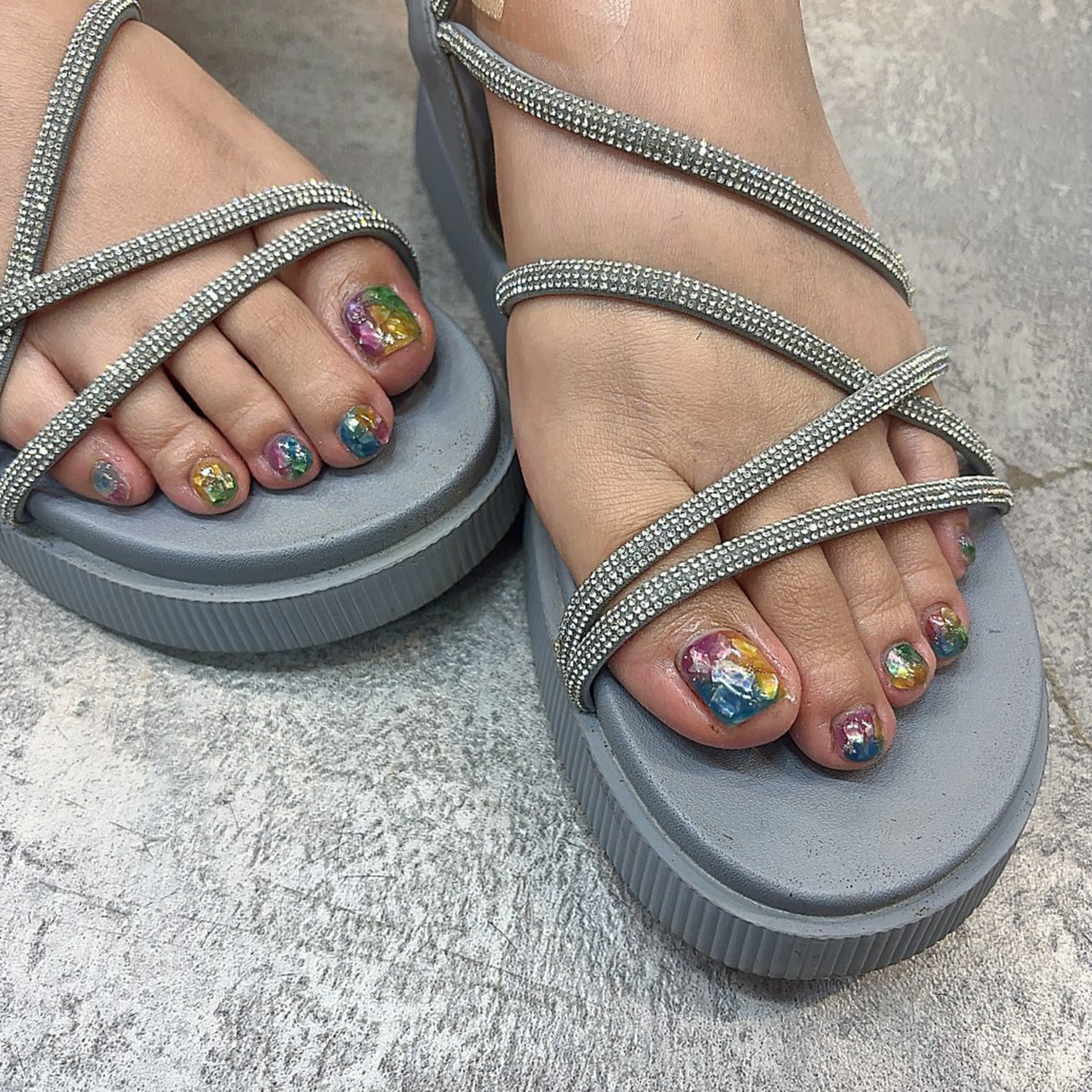 ネイル フットネイル LAZO所属・あおやぎ ゆきこのネイルデザイン