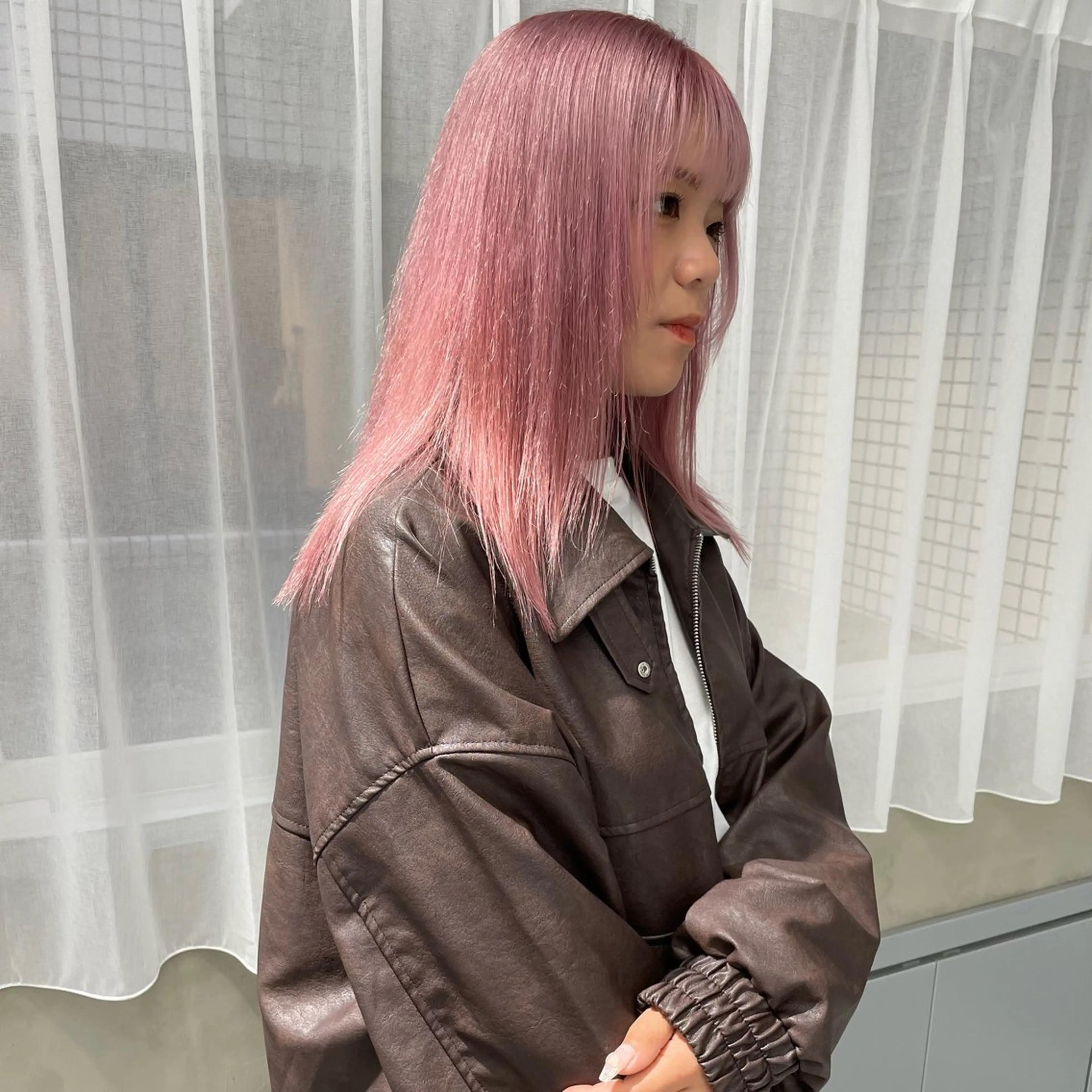 ロング カラー ヘアカラー ハイトーン/ボブ /HBL/AYUNAのヘアスタイル