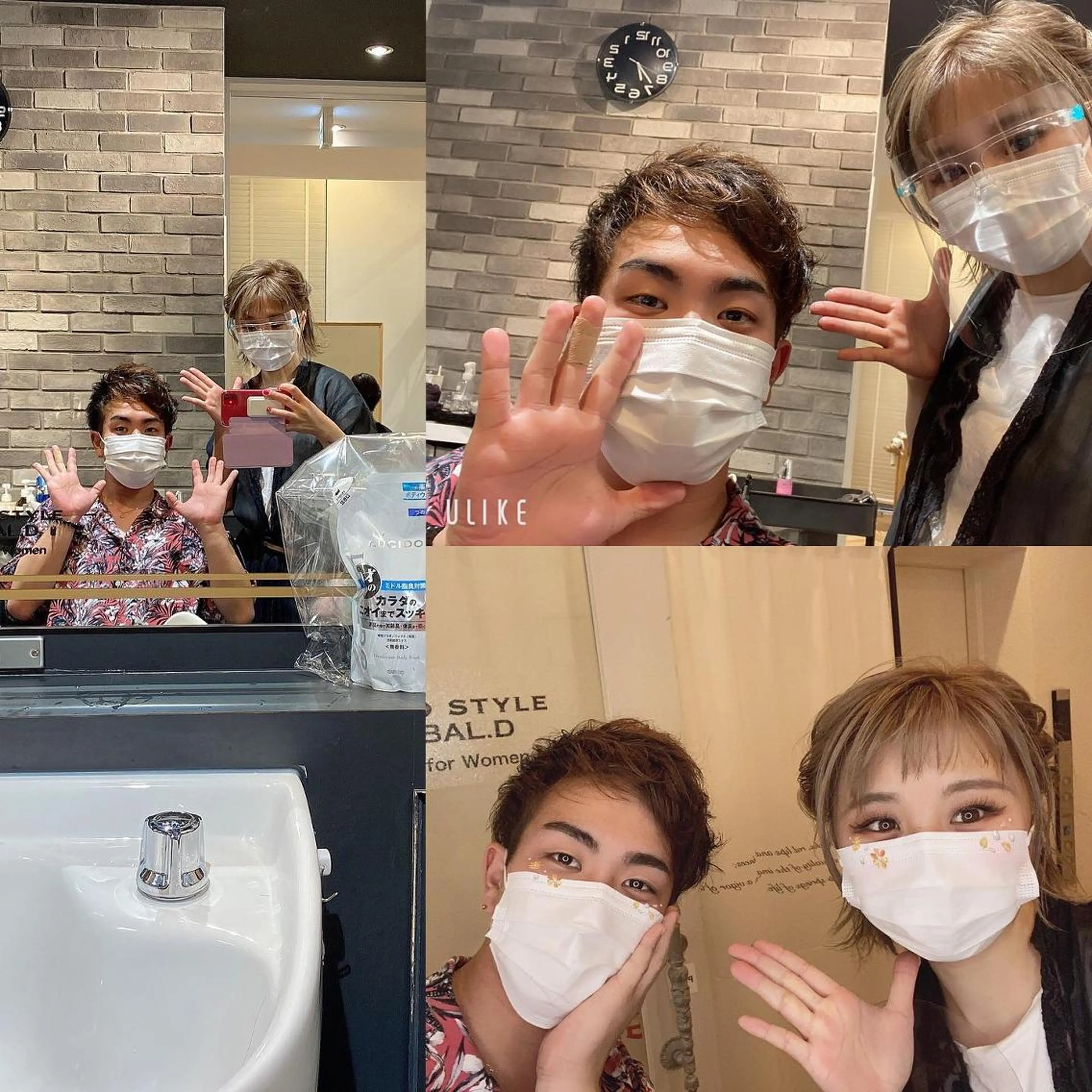 ショート カラー メンズ キッズ ショートボブ メンズショート ボブ ショートヘア ✂︎ショート、ボブ、 レイヤー🩵YUMIのヘアスタイル