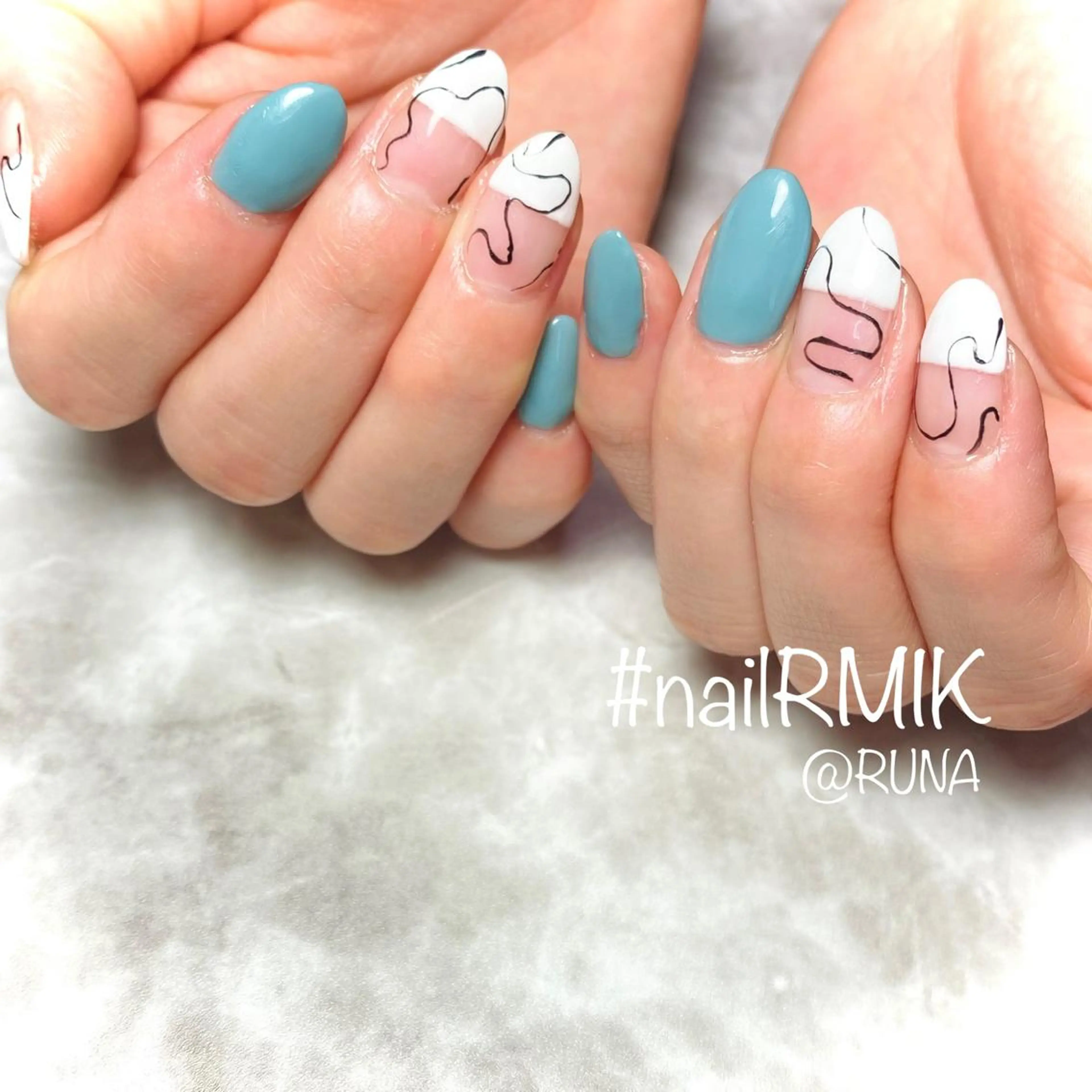 ネイル ハンドネイル nailsalon RMIKのネイルデザイン