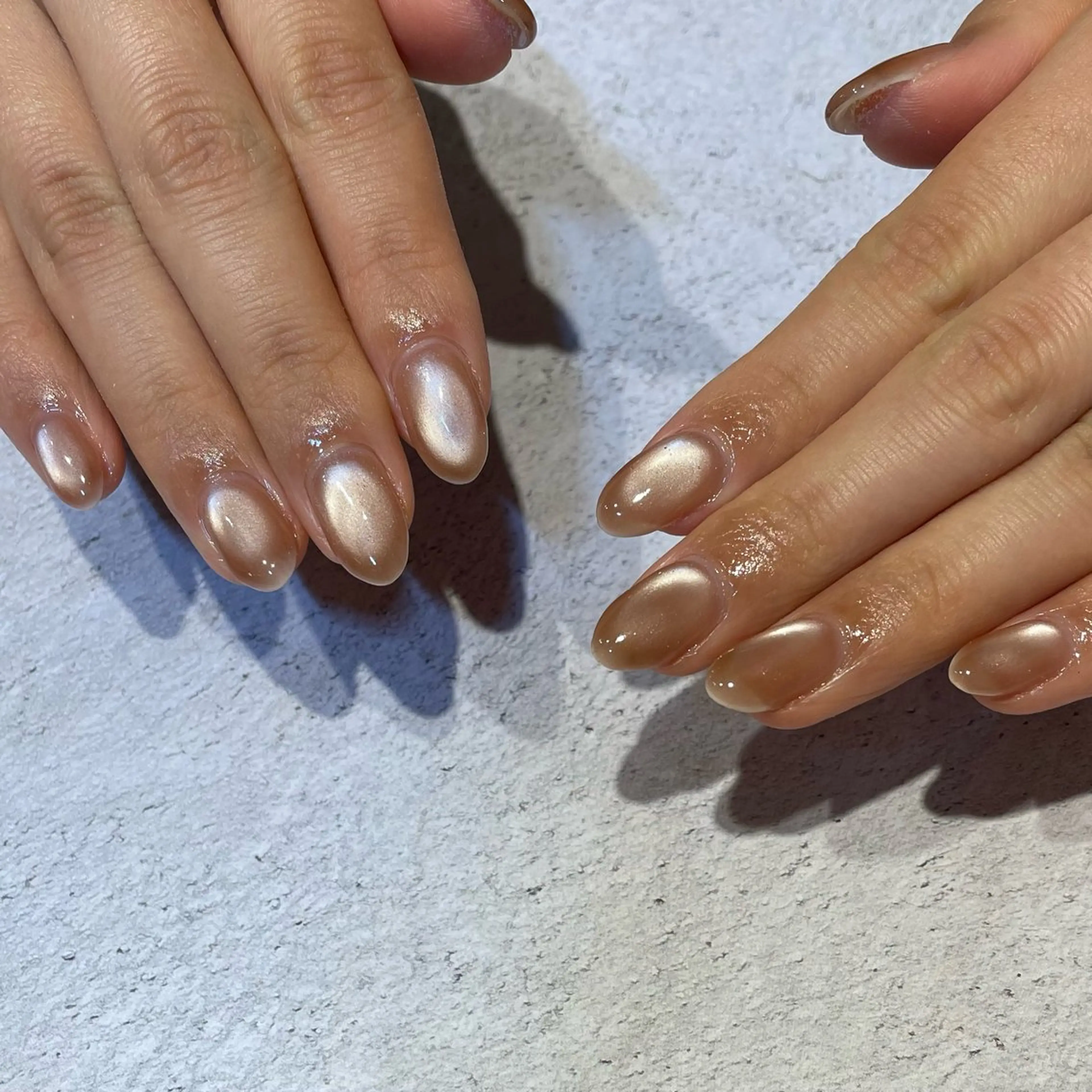 ネイル マグネットネイル 友野 遥のネイルデザイン