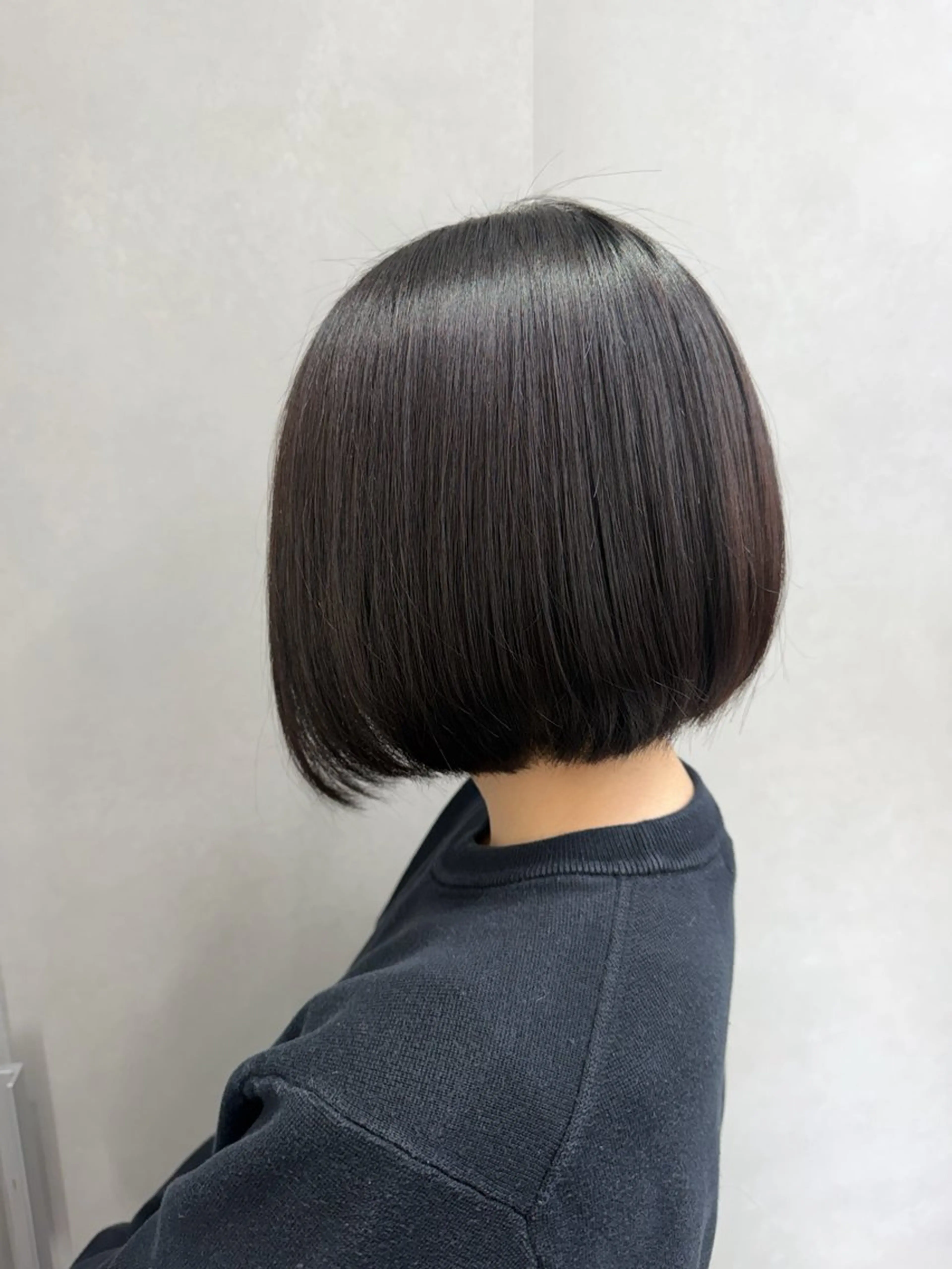 ミディアム ボブ 表参道/ハイライト バレイヤージュのヘアスタイル