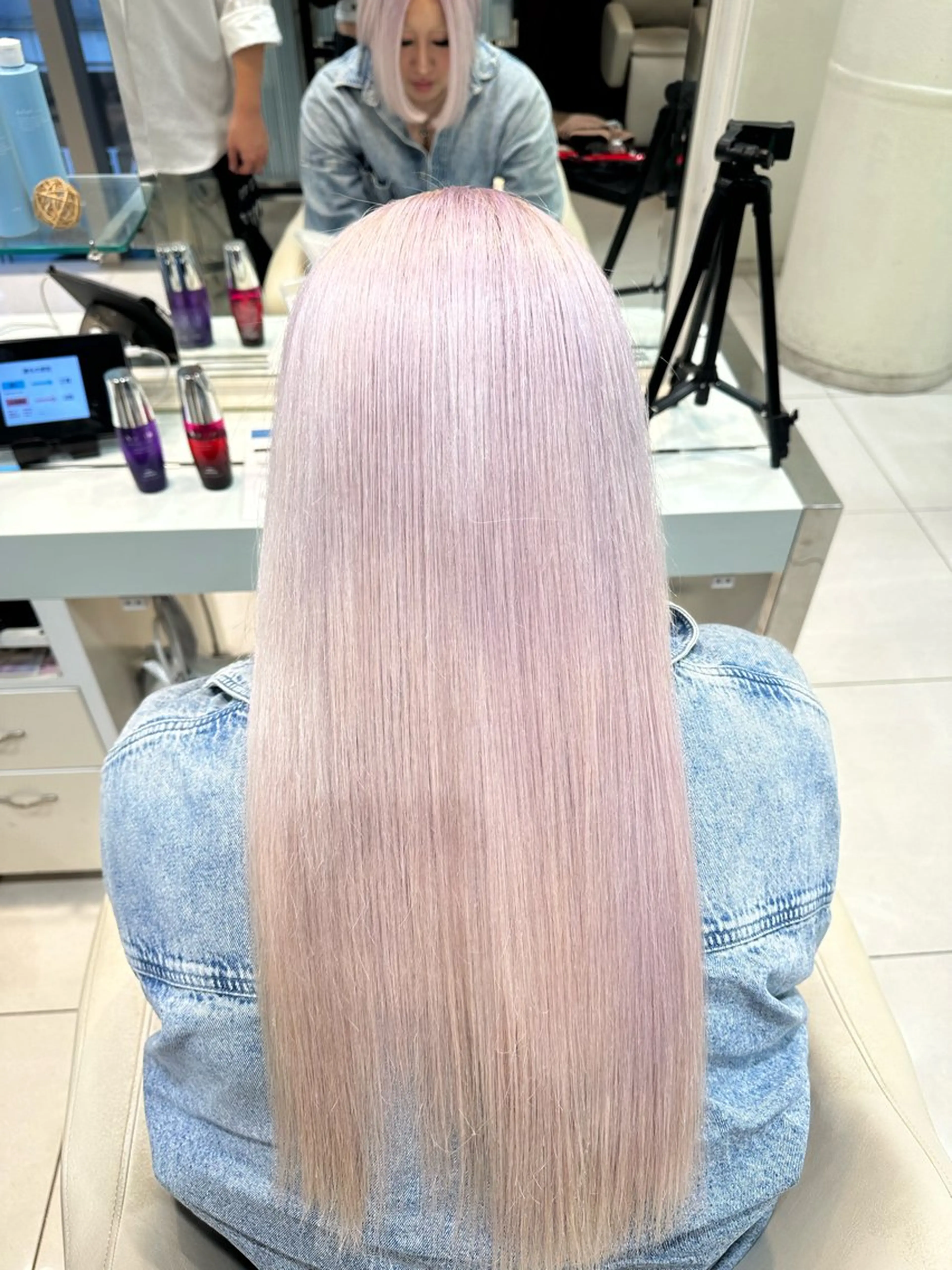 セミロング ‪❥ブリーチ💗 MIKUのヘアスタイル