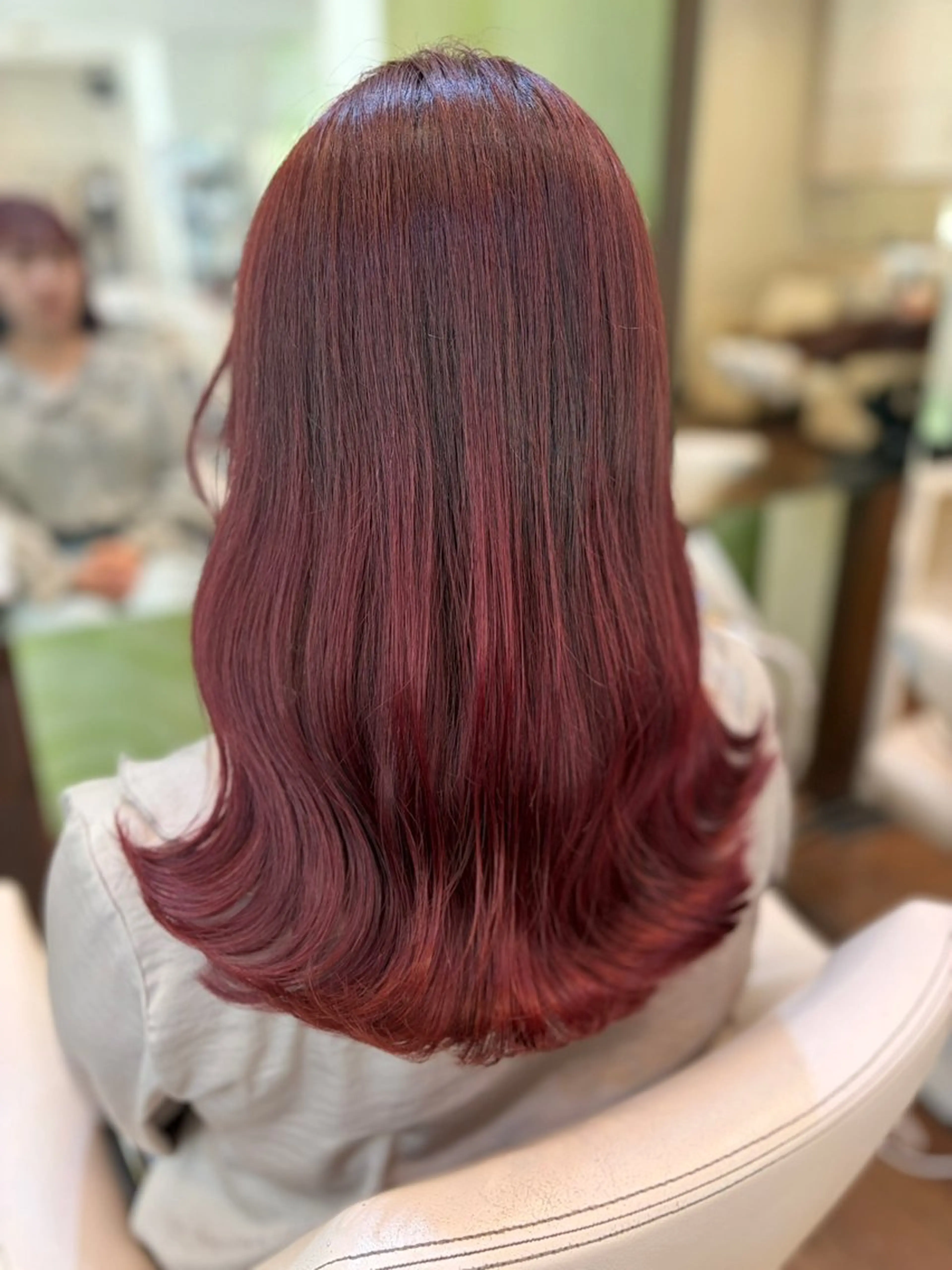 セミロング カット ヘアカラー 🎀髪質改善🎀 Olive南森町のヘアスタイル