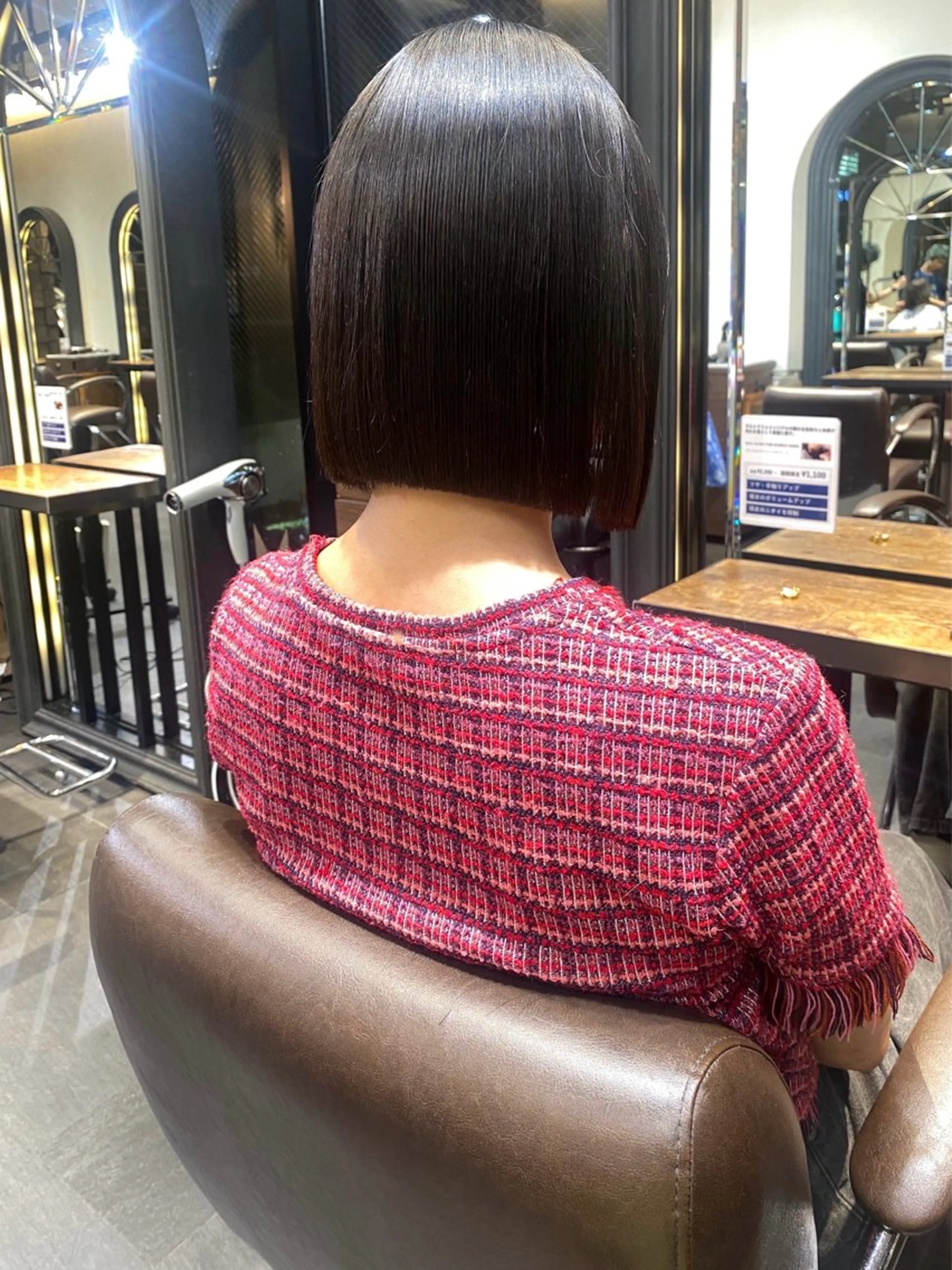 ショート ボブ カット トリートメント 銀座/MINX 宇都 愛梨/デザインカットのヘアスタイル