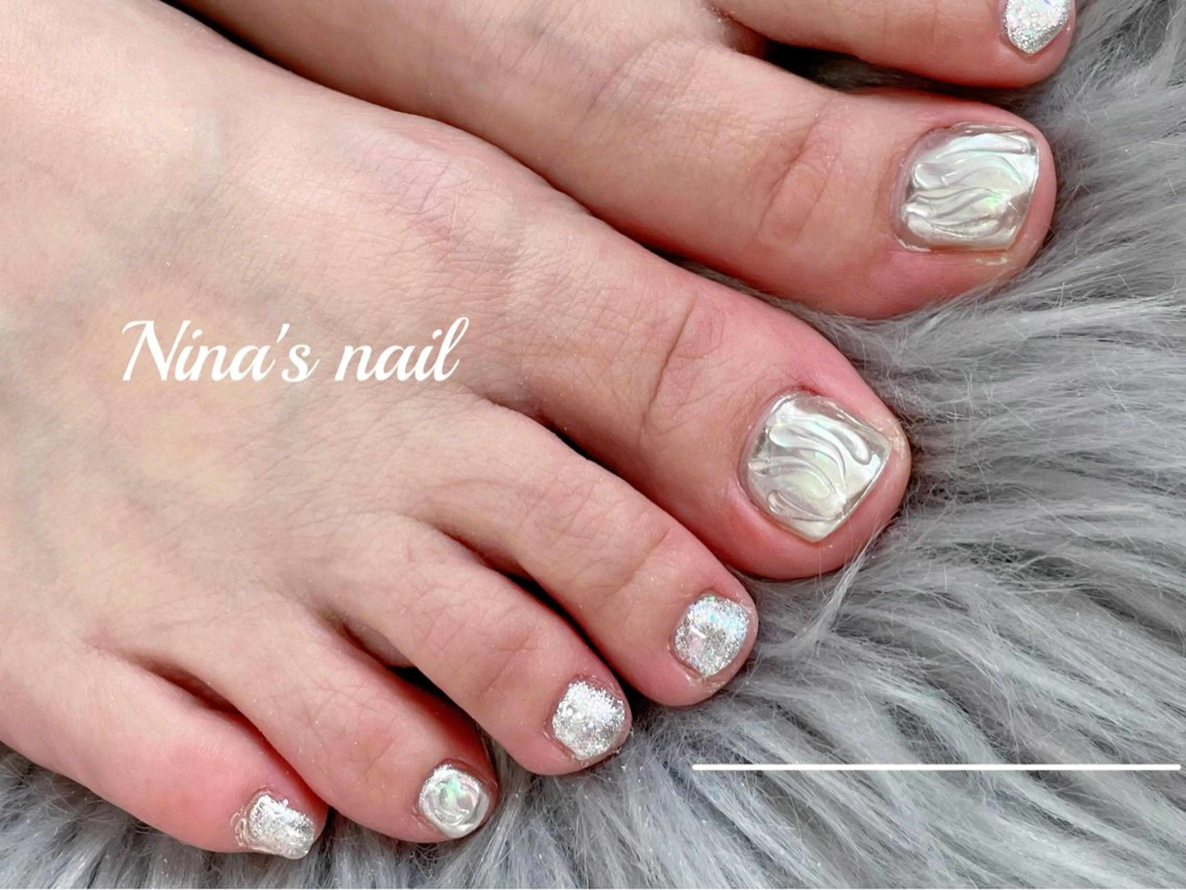 ネイル フットネイル Nina's nailのネイルデザイン