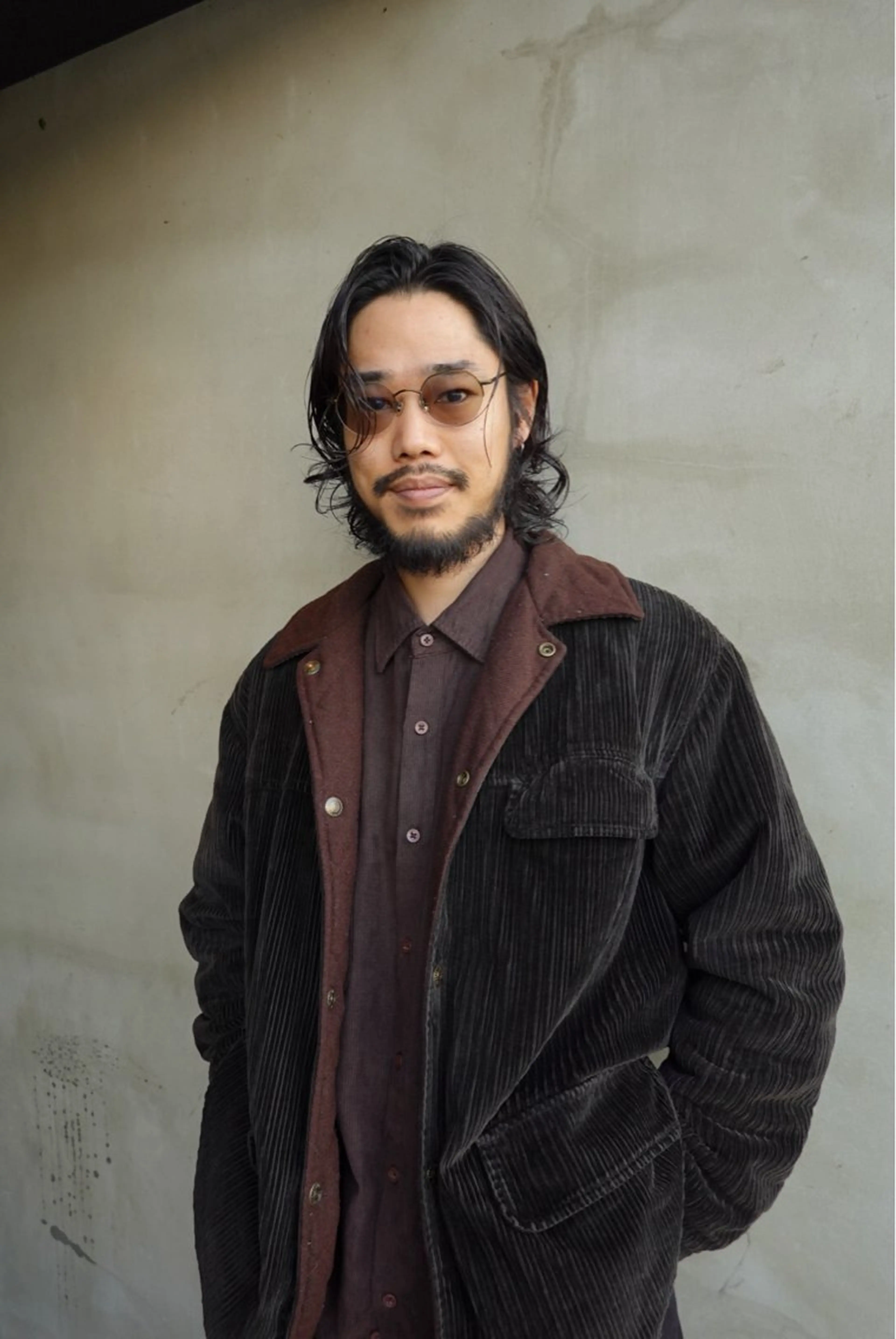 ミディアム パーマ メンズ メンズカット/パーマ /ユアサシュンスケのヘアスタイル