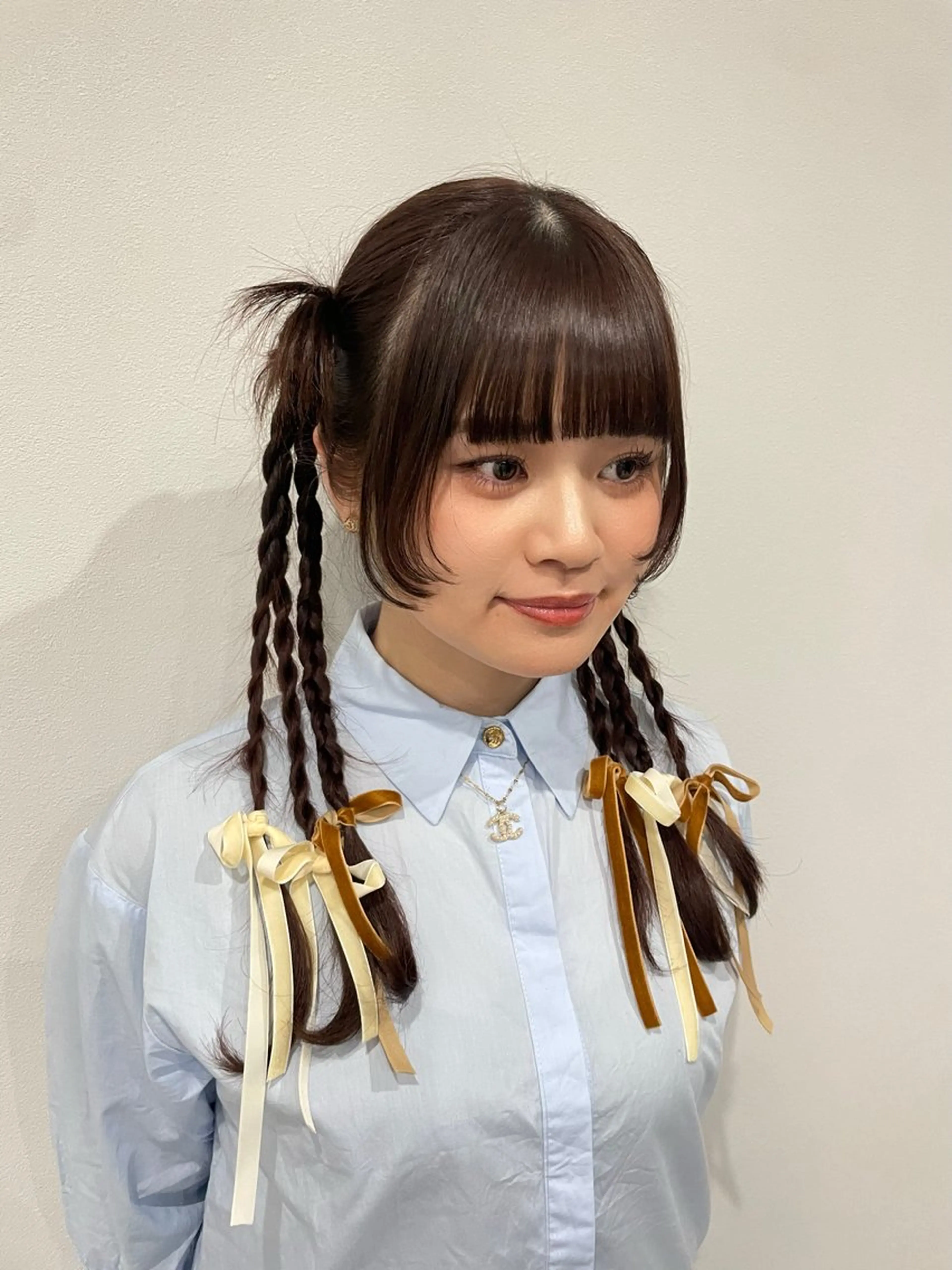 ロング 韓国風ヘア レイヤーカット トリートメント カット add-Lamp hair所属・シュリ /岐阜のヘアスタイル