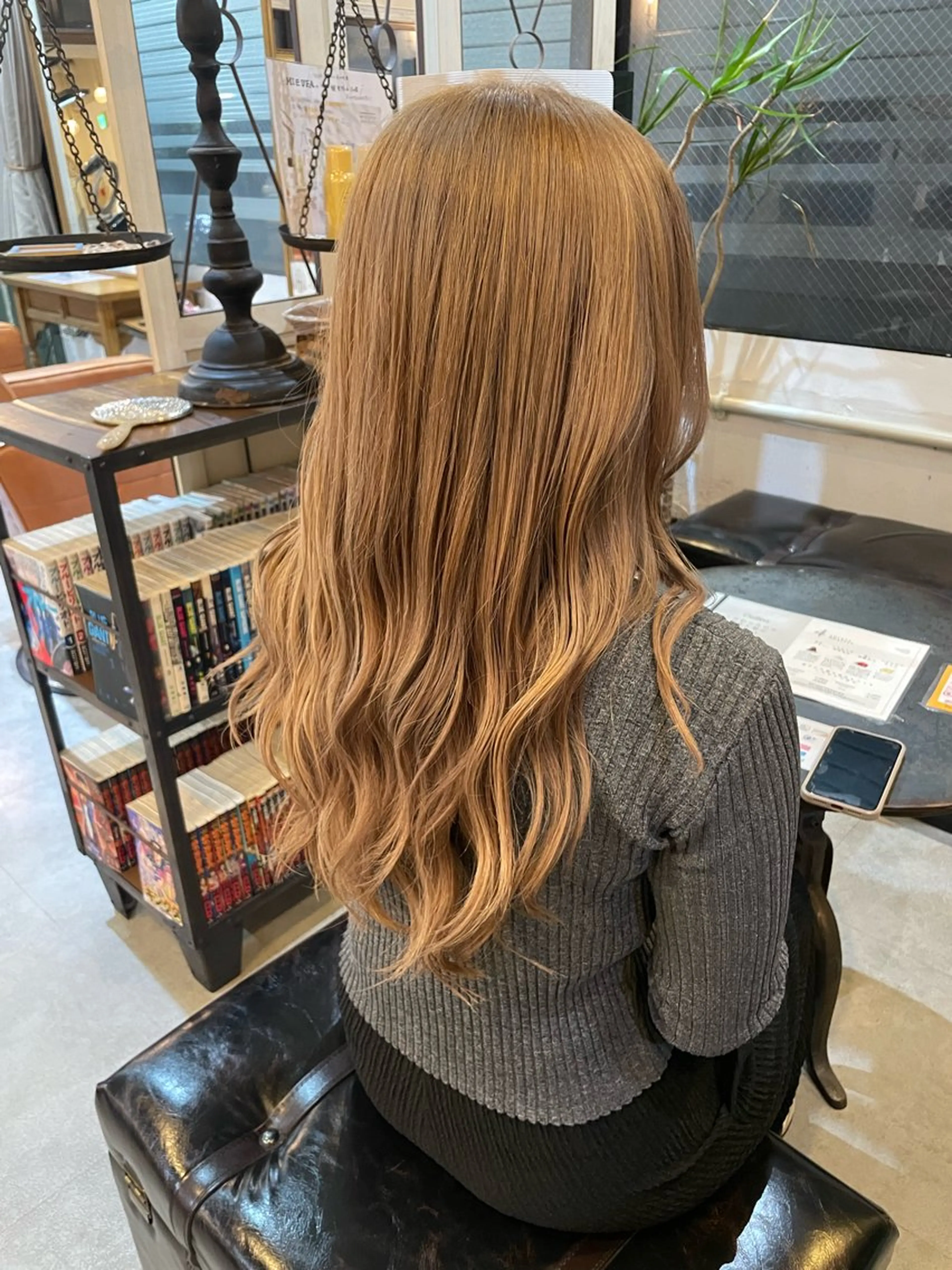 ロング カラー ベージュカラー ミルクティーベージュ 韓国風ヘア カット ヘアカラー 🐶伊藤 弘夢🐶のその他イメージ