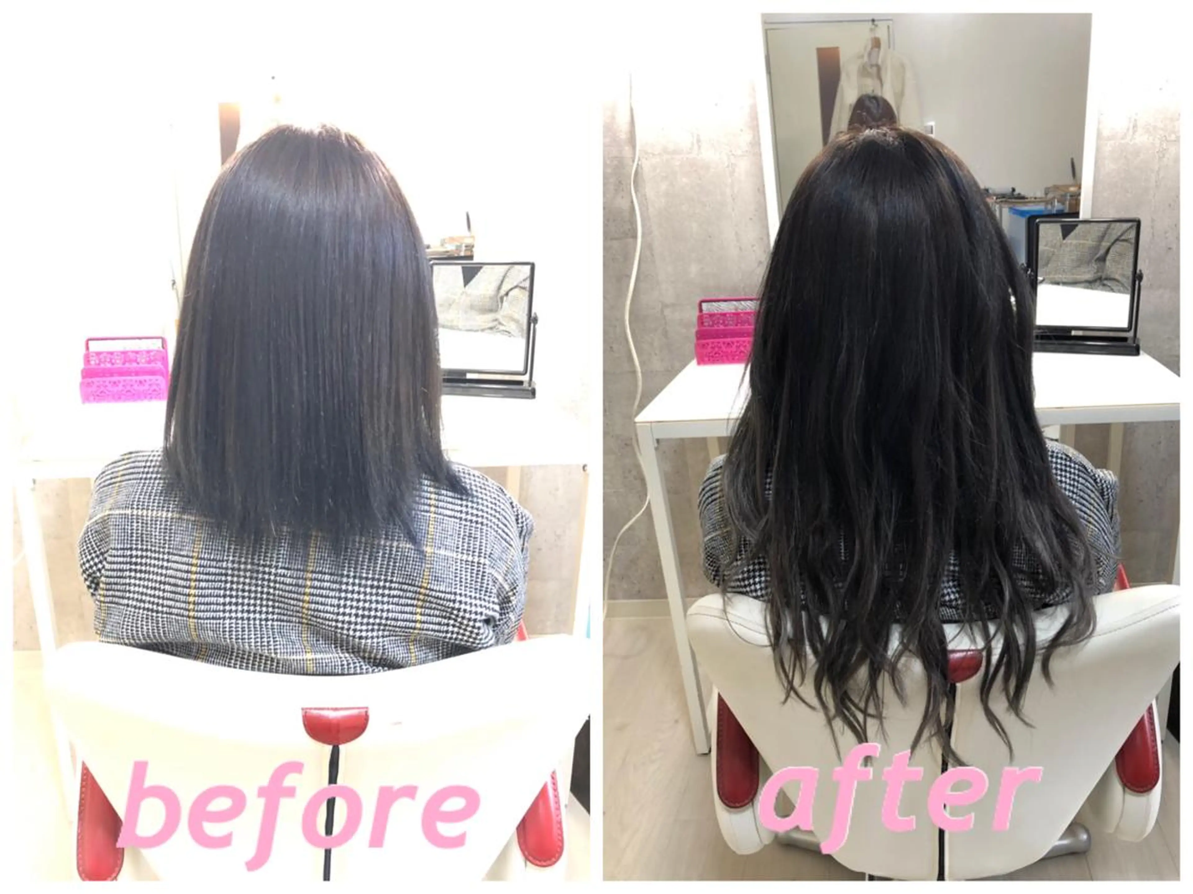 ロング エクステ ドレスアップ心斎橋店所属・🌸ドレスアップ 心斎橋店🌸のヘアスタイル