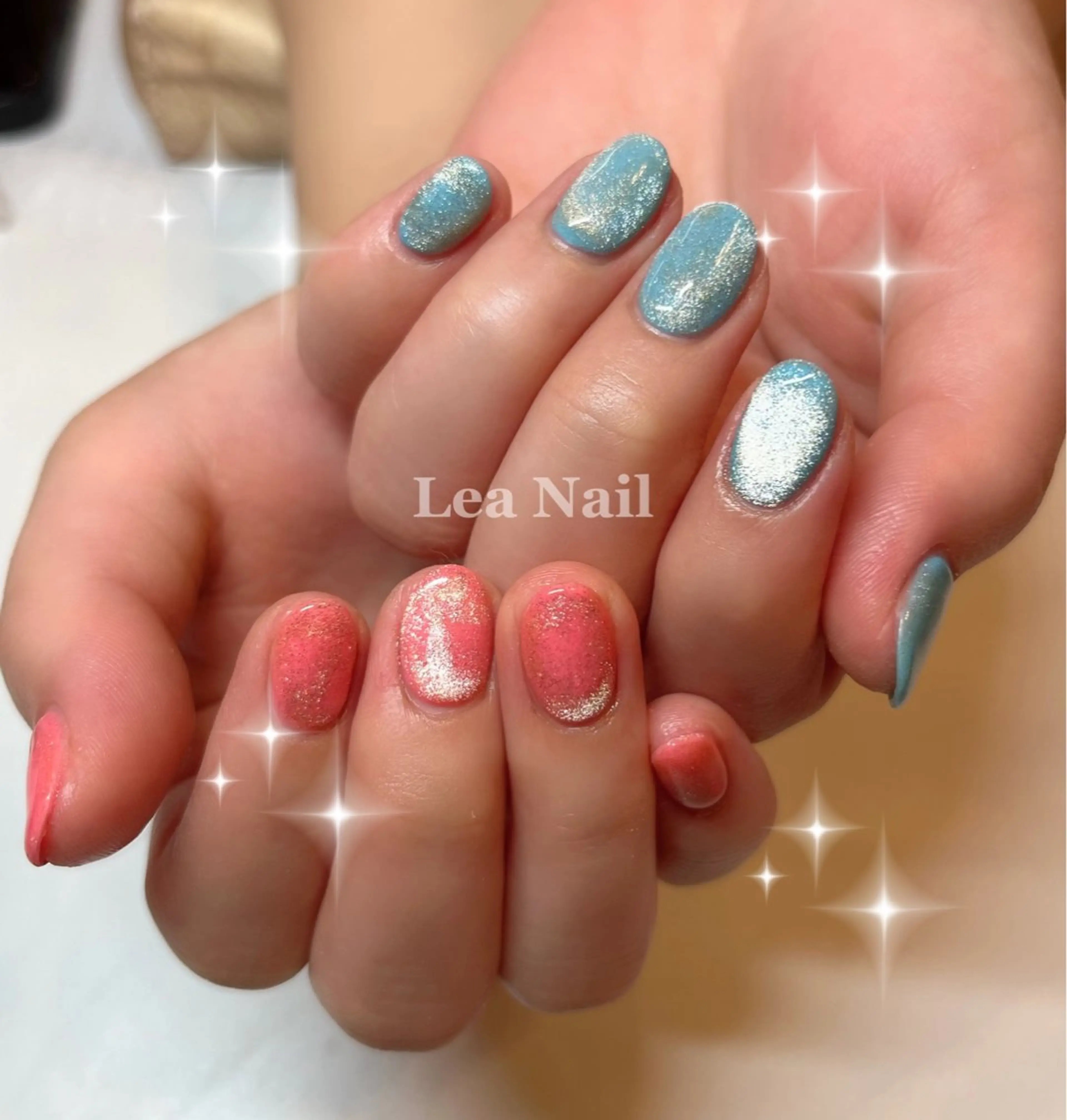 ネイル マグネットネイル Lea Nailのネイルデザイン
