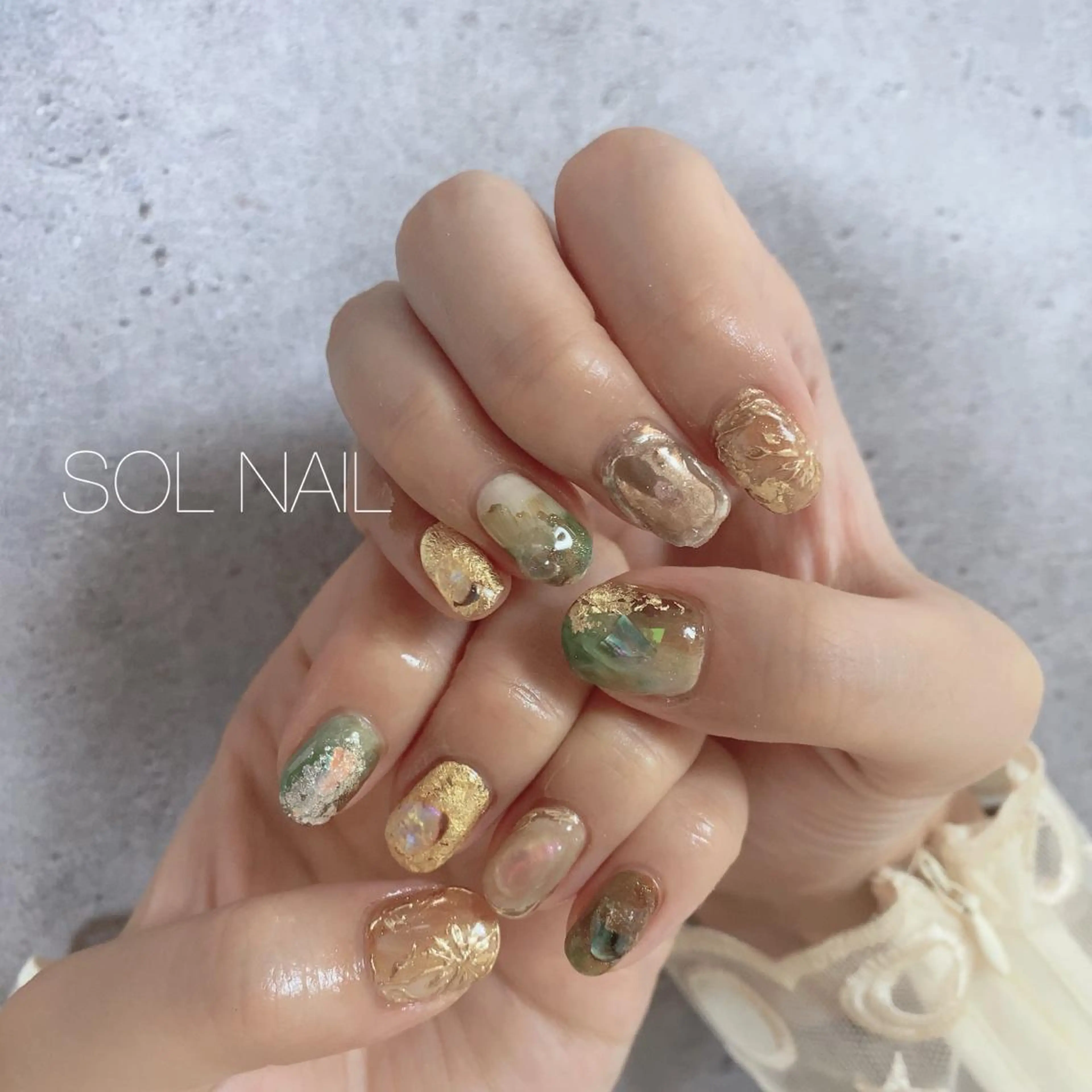 ネイル ハンドネイル SOL NAILのネイルデザイン