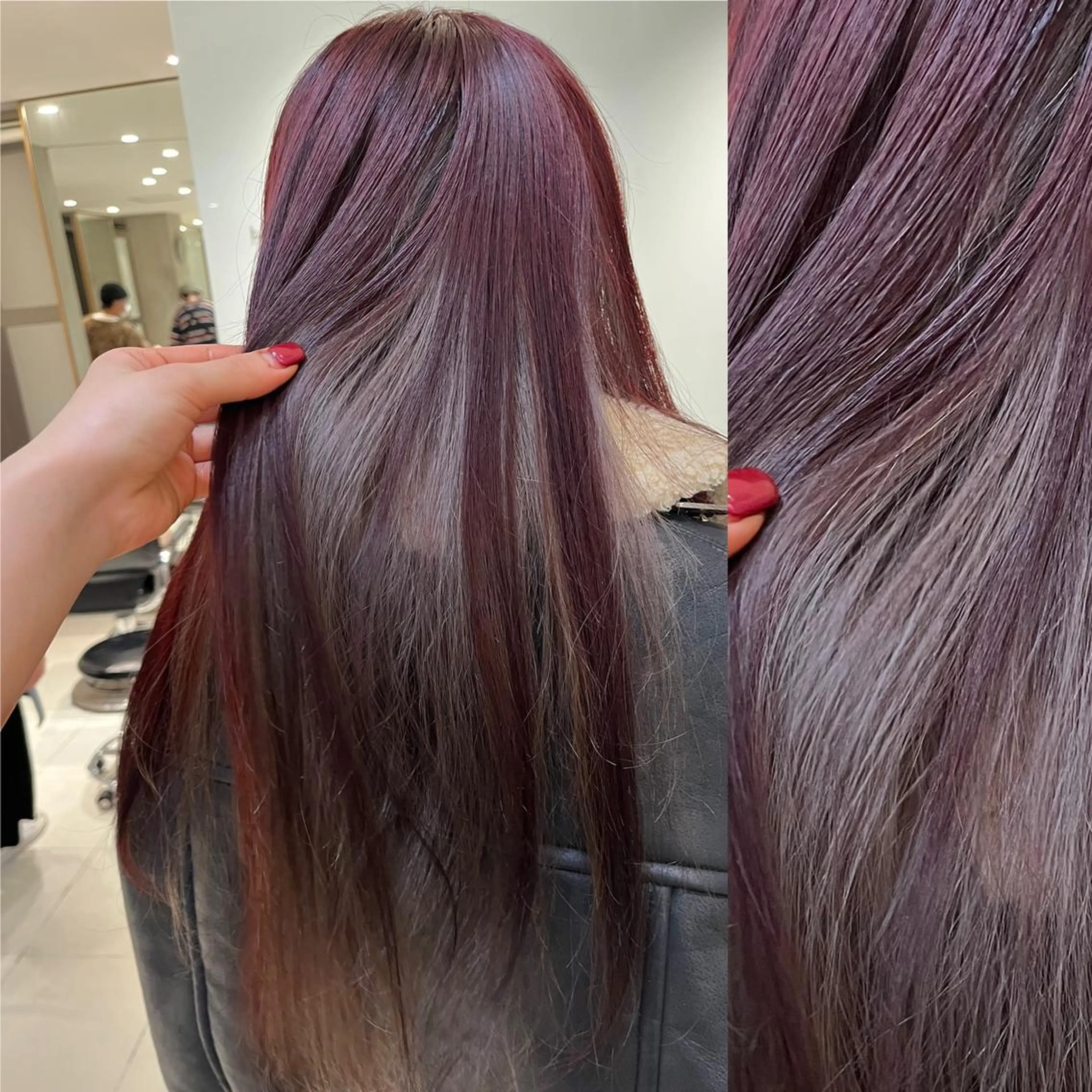 ロング カラー ヘアアレンジ 成人式 ベージュカラー ブリーチ ブラウンカラー ケアブリーチ stylist ◎RUKI.のヘアスタイル