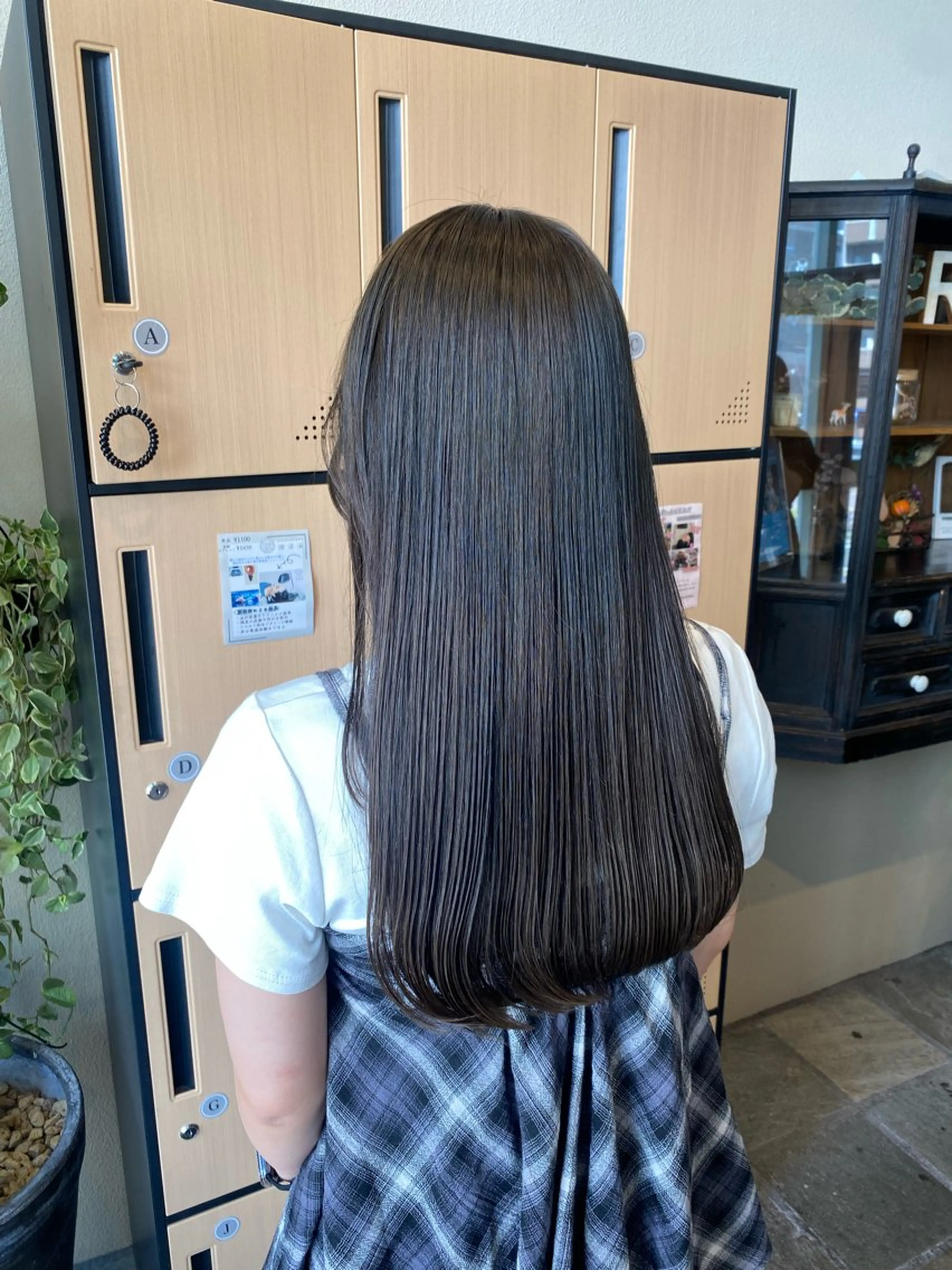 ロング カラー 透明感カラー/ 小顔カット/ミヅキのヘアスタイル