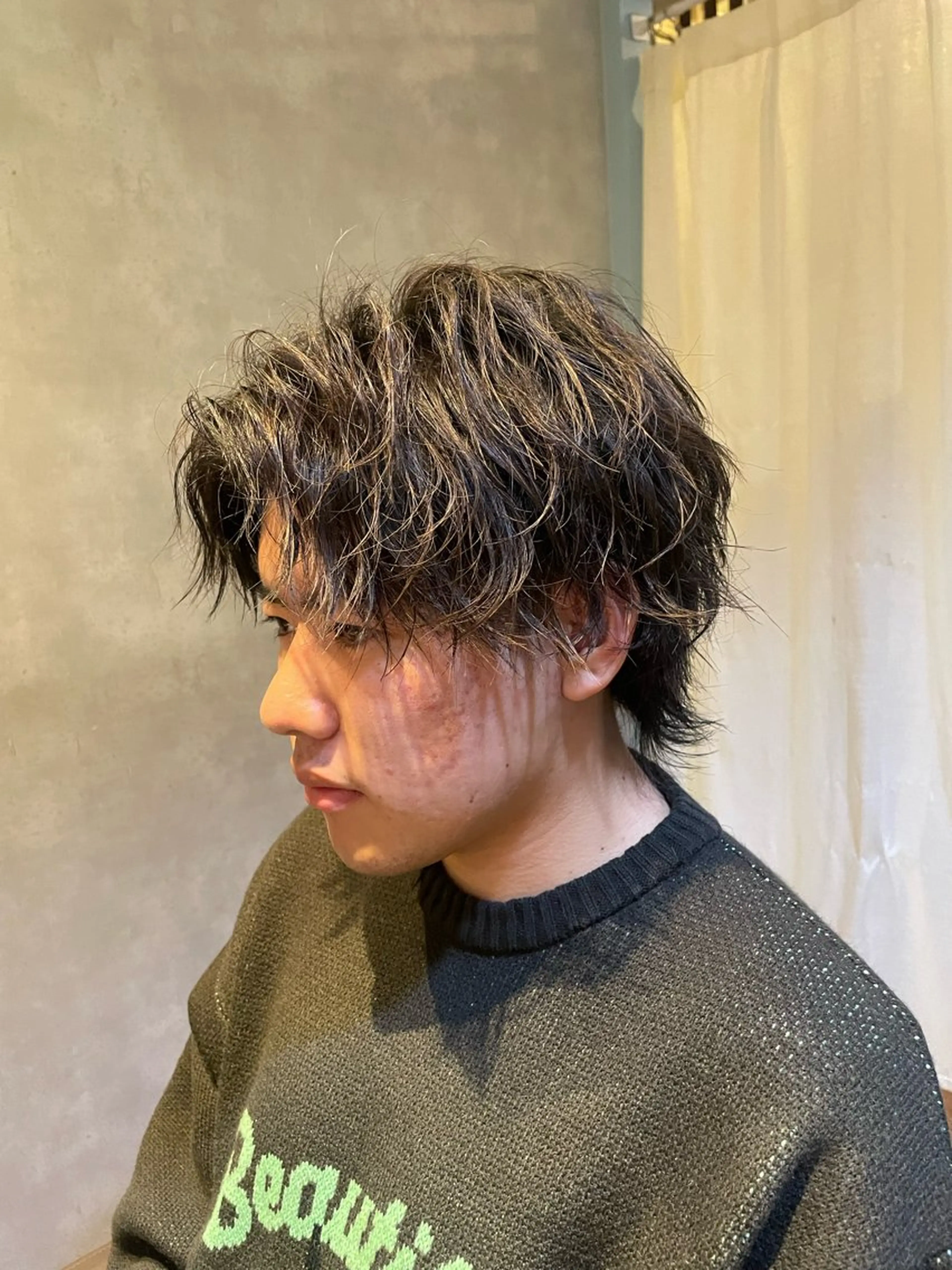 メンズ カット ヘアセット フリーランスシェアサロンルレイル所属・心斎橋/メンズ /ルレイル/地形真希のヘアスタイル