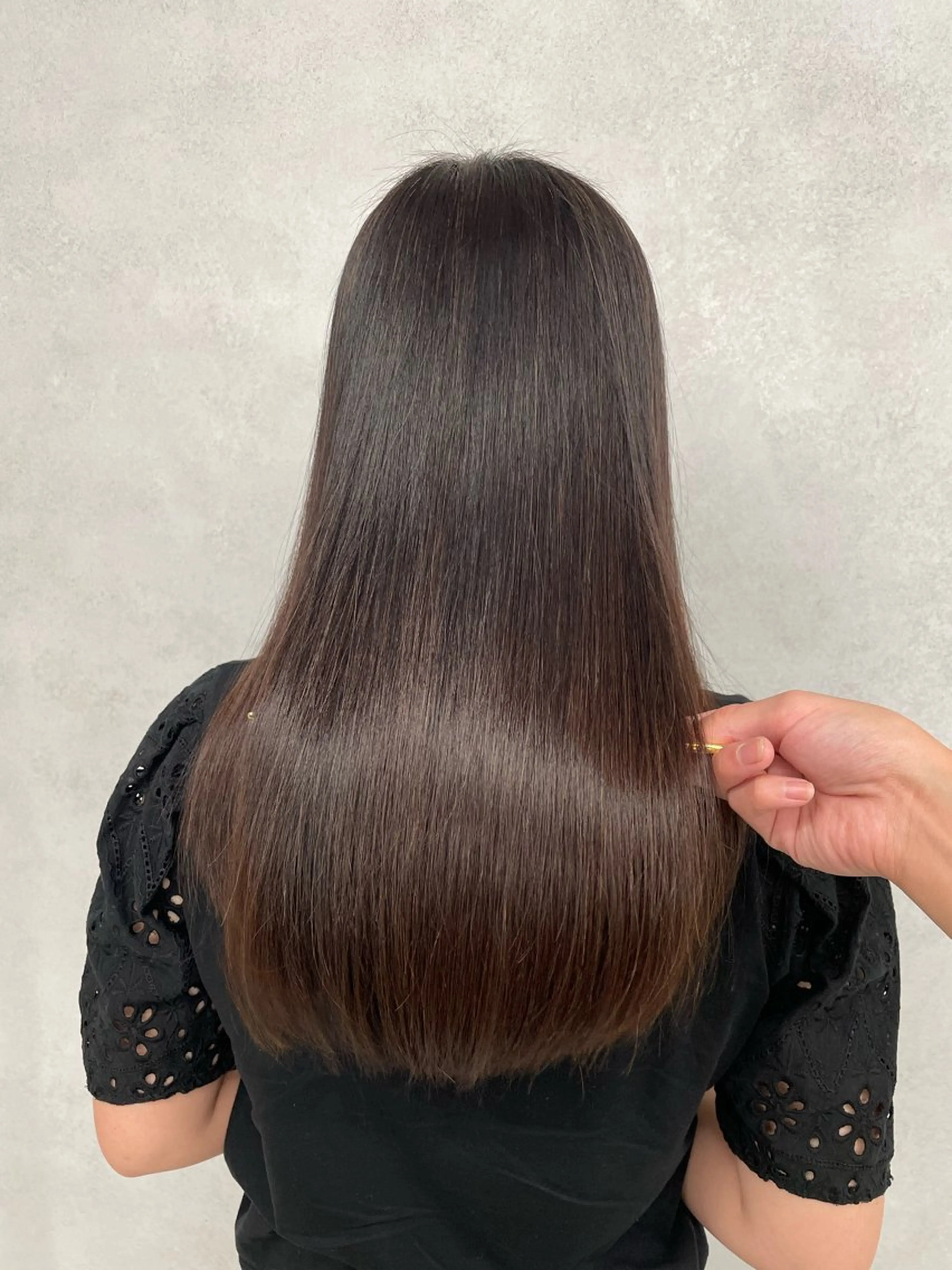 ロング カット 縮毛矯正 トリートメント ヘッドスパ ✨髪質改善✨美髪 矯正🫧小泉のヘアスタイル