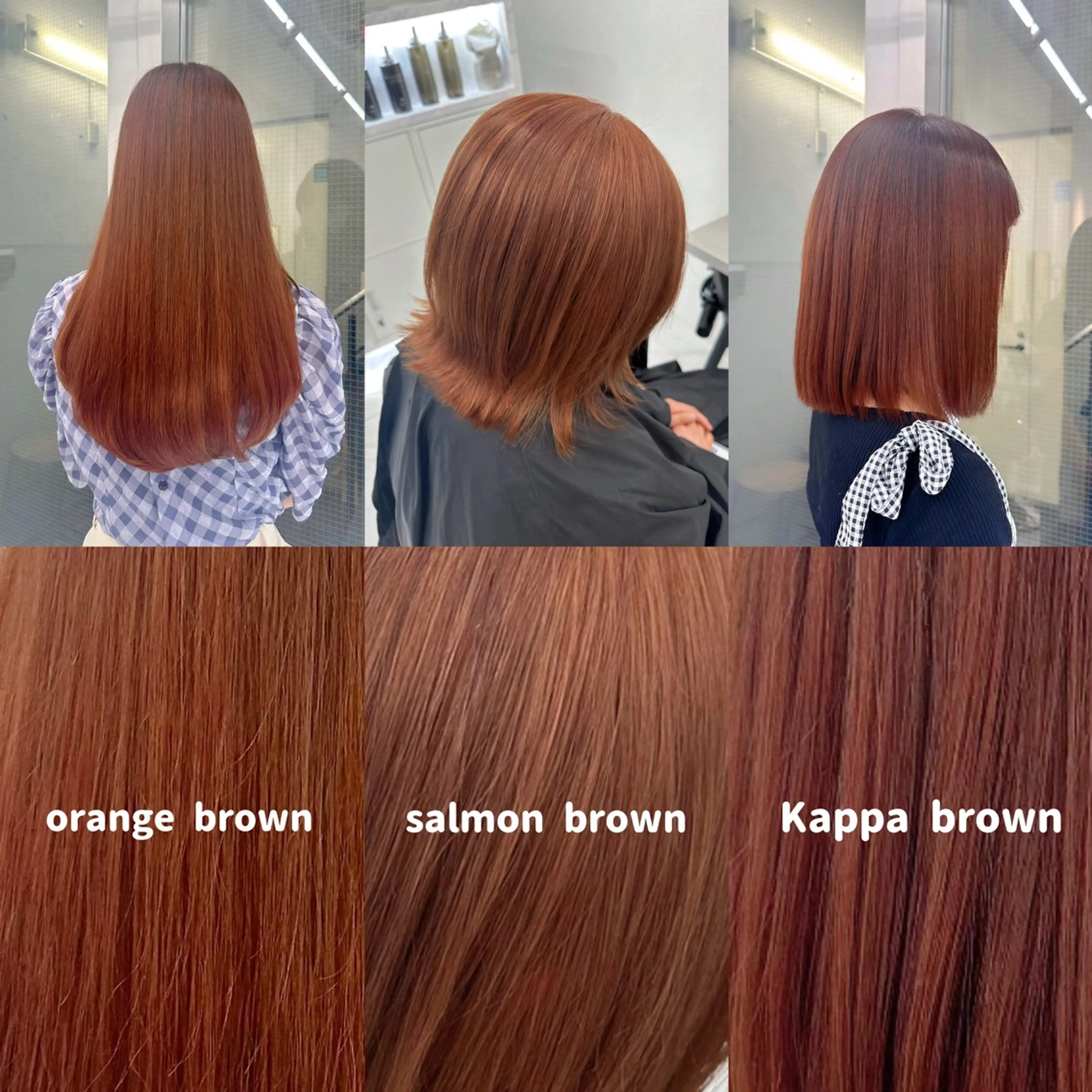 カラー 🍊暖色/ボブ chihiro🌼ོのヘアスタイル