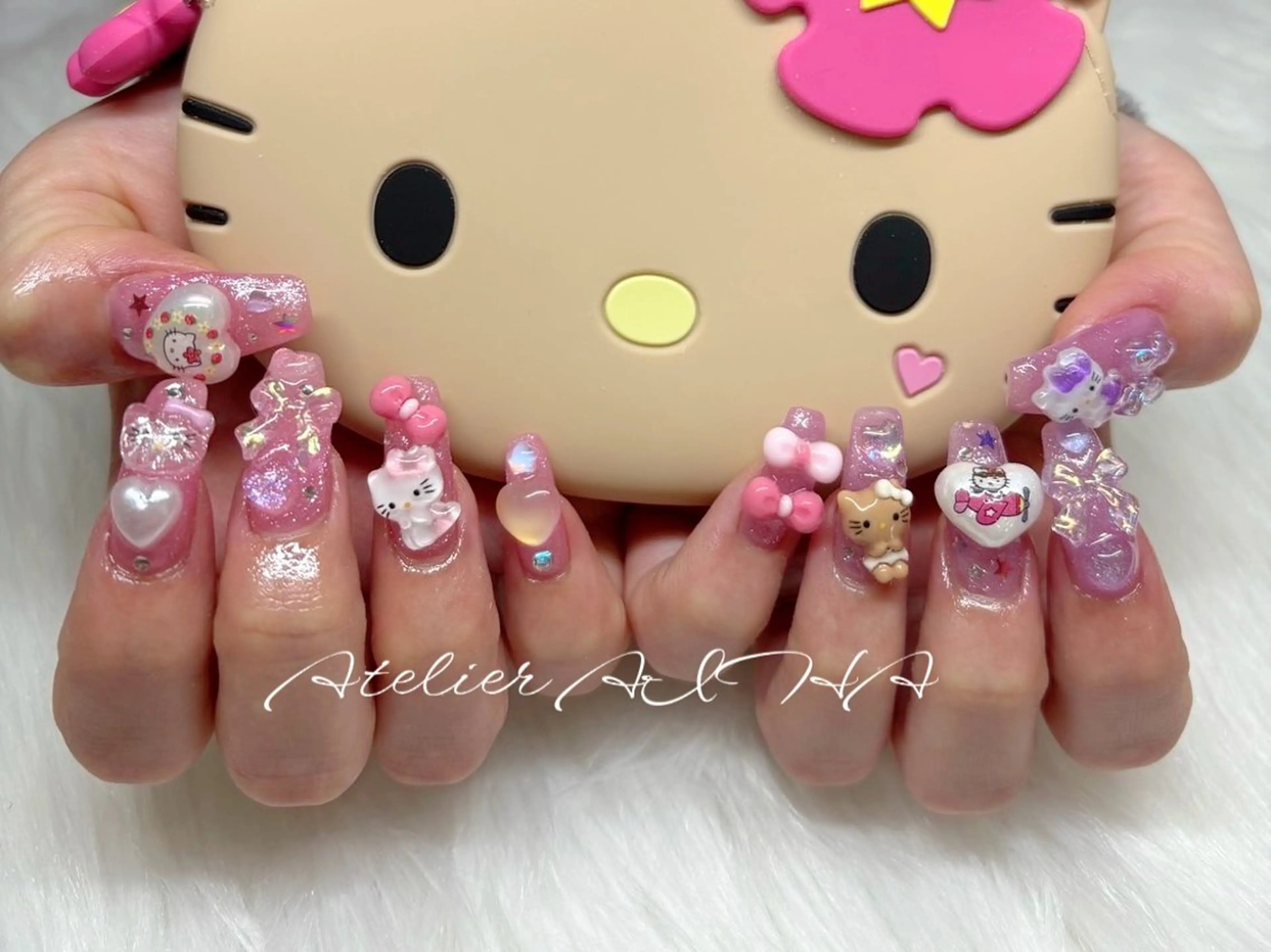 セミロング フットネイル アトリエAIHA所属・アトリエAIHA★ フィルイン推奨サロンのネイルデザイン