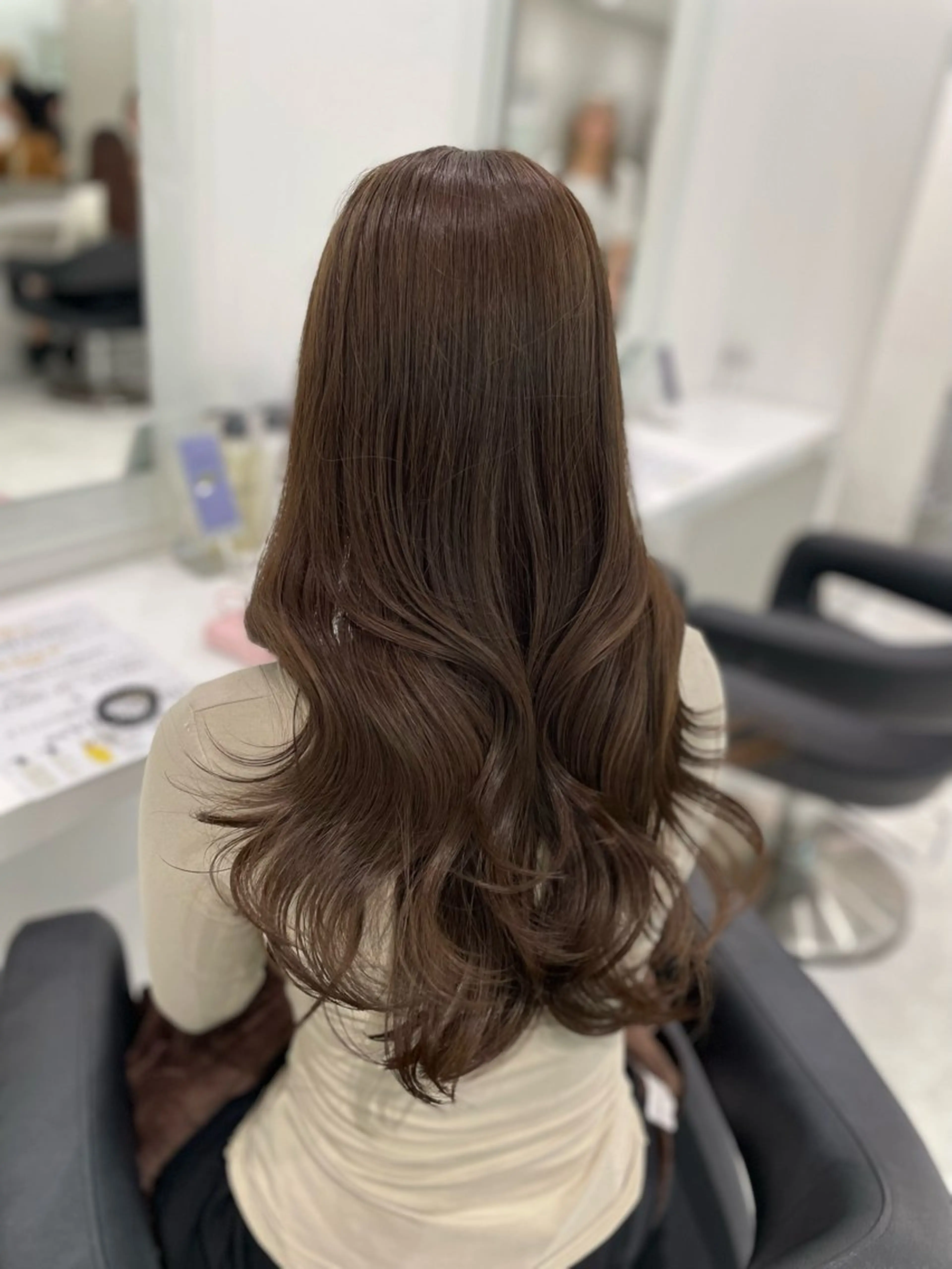 ロング ヘアカラー トリートメント ヘッドスパ 🌿透明感赤み消し Keishin🌿のヘアスタイル