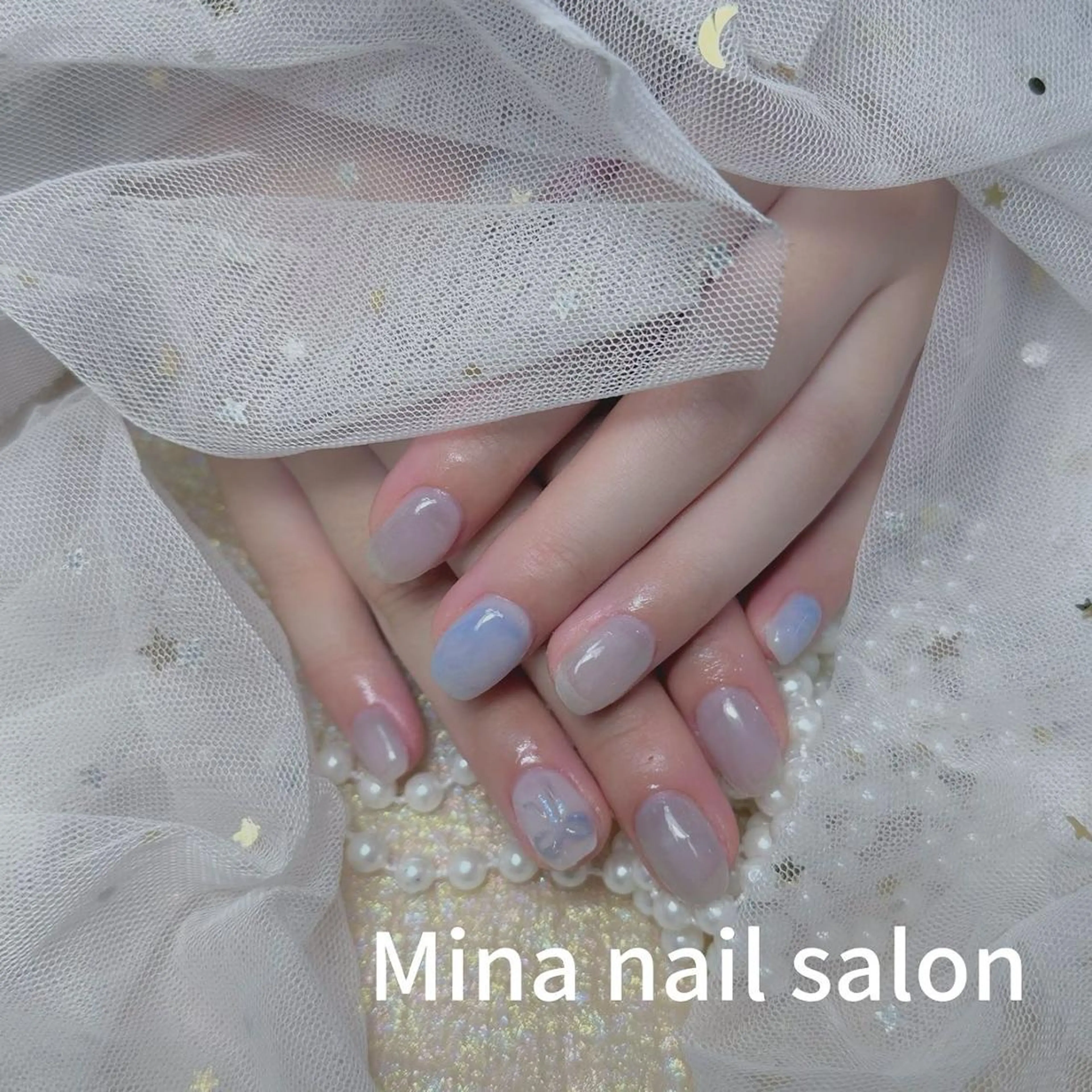 ネイル 🐳彩羽チップ 長さだし専門🐳のネイルデザイン