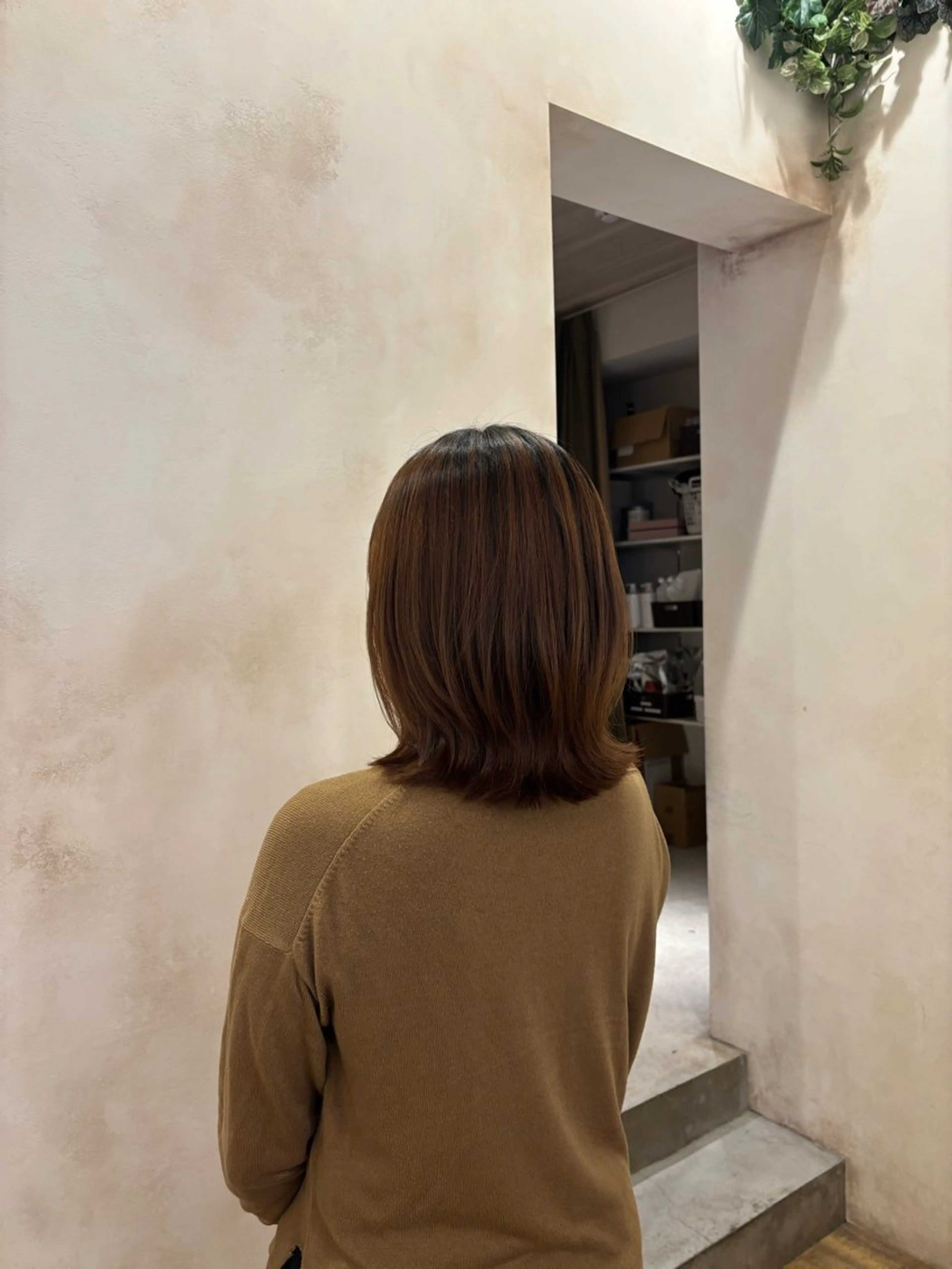 ミディアム レイヤーカット 和泉市/mahae/ 齋藤のヘアスタイル