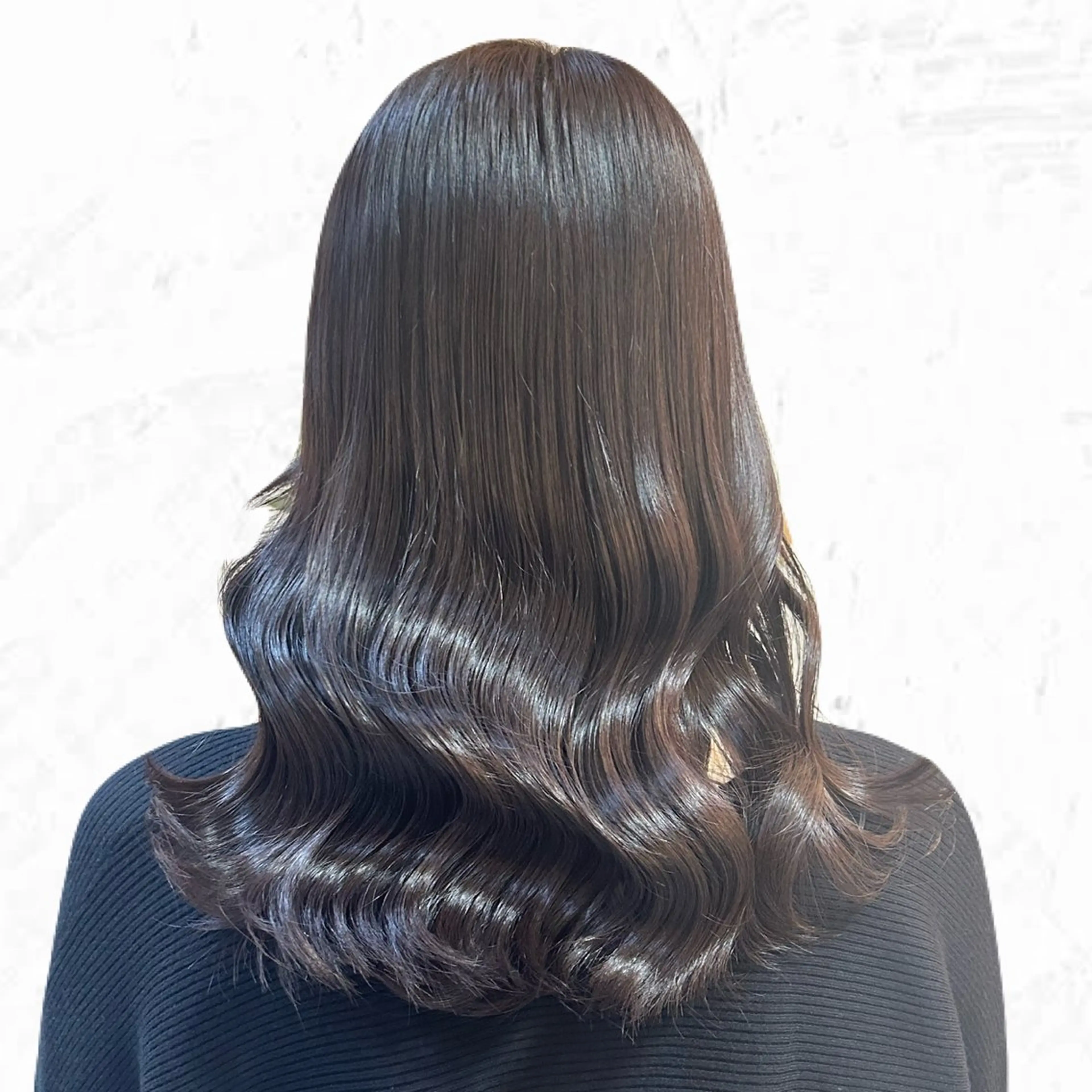 セミロング ACCOLE/ qualite/玲奈のヘアスタイル