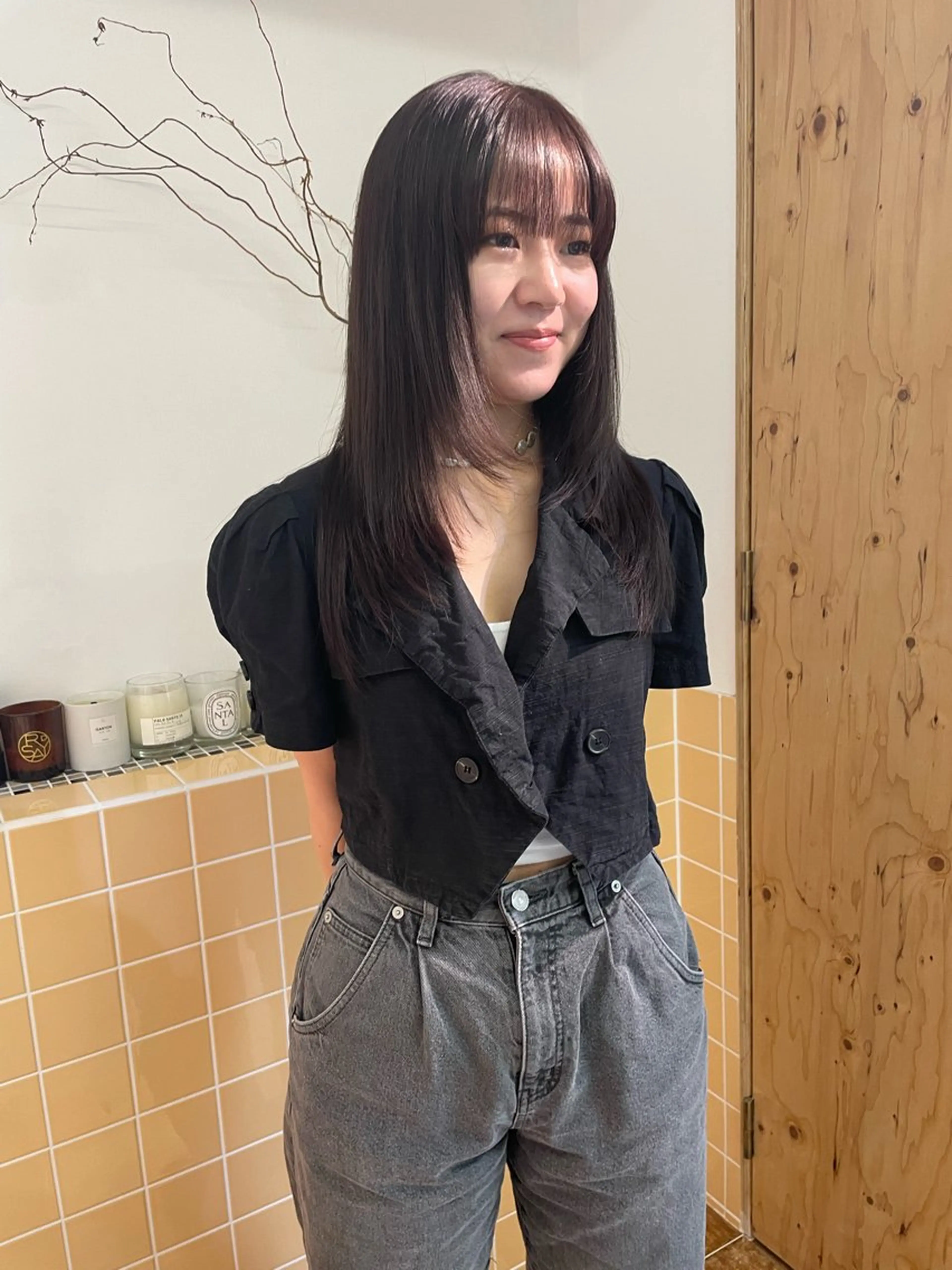 ロング カラー sakura🌸 レイヤー/韓国ヘアのヘアスタイル