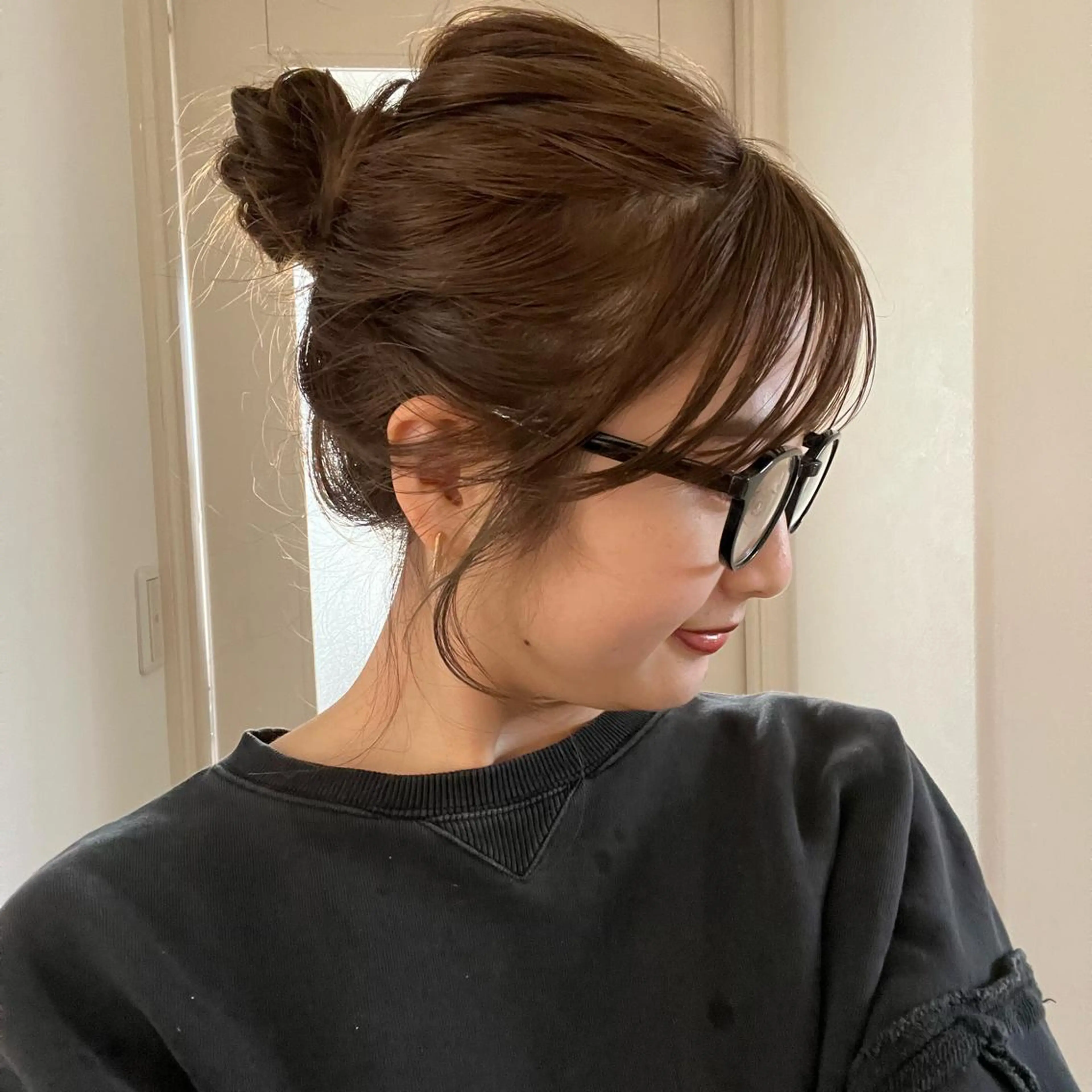 ヘアアレンジ レイヤー/ベージュ /メンズsaraのヘアスタイル