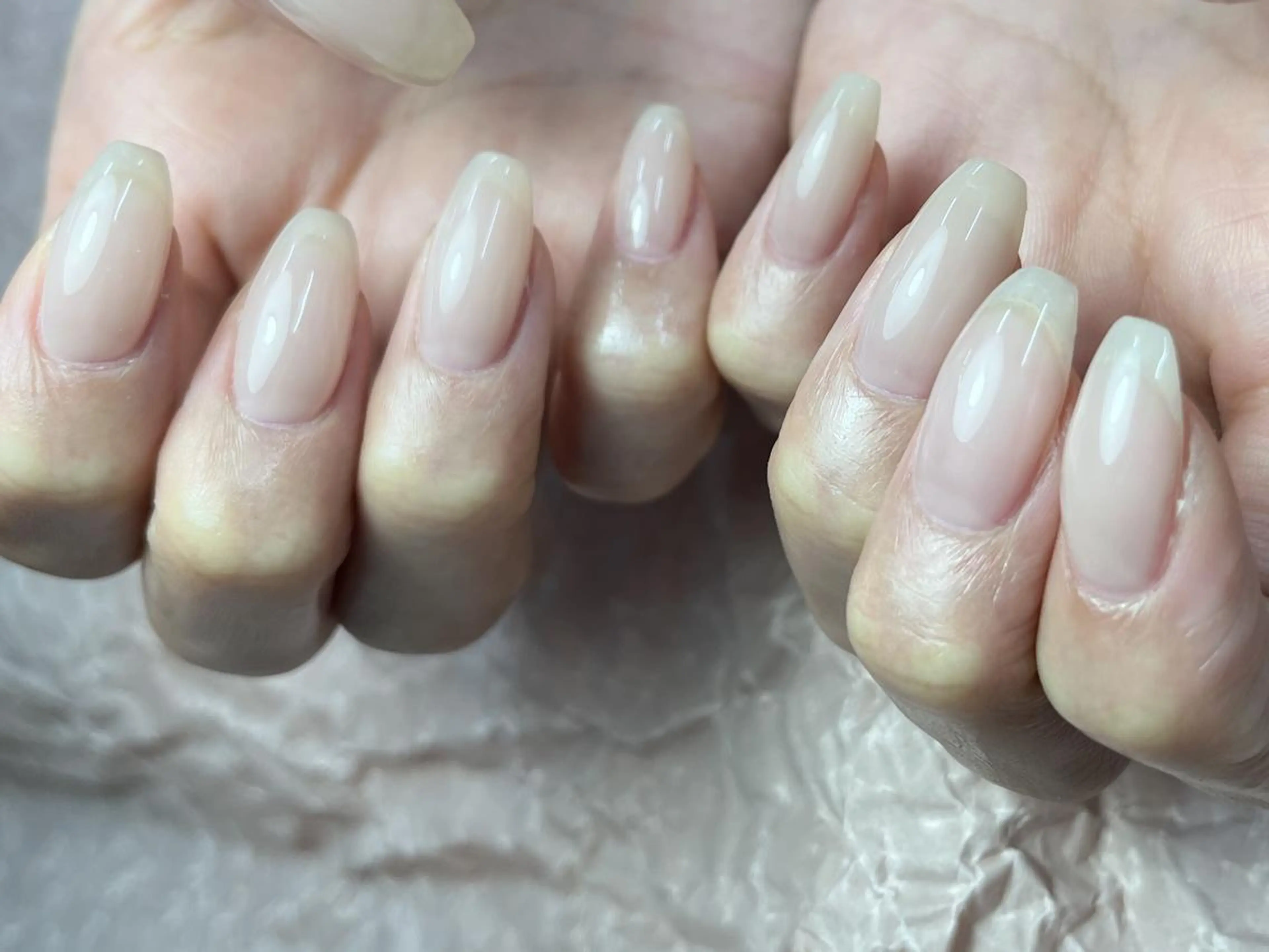 ネイル クリアネイル ハンドネイル ToliyDeliy Nail Salonのネイルデザイン