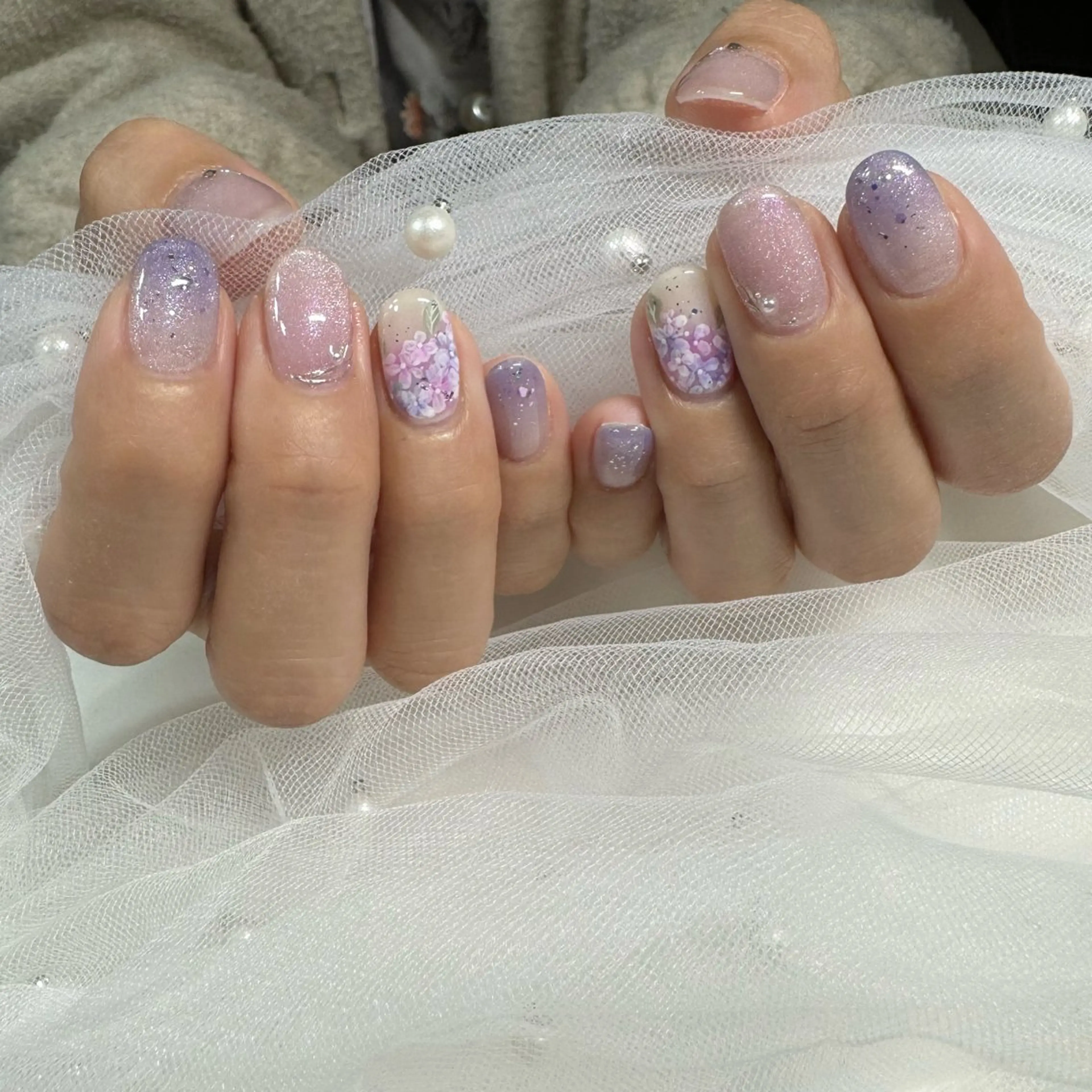 ネイル ジェルネイル 東 千夏のネイルデザイン