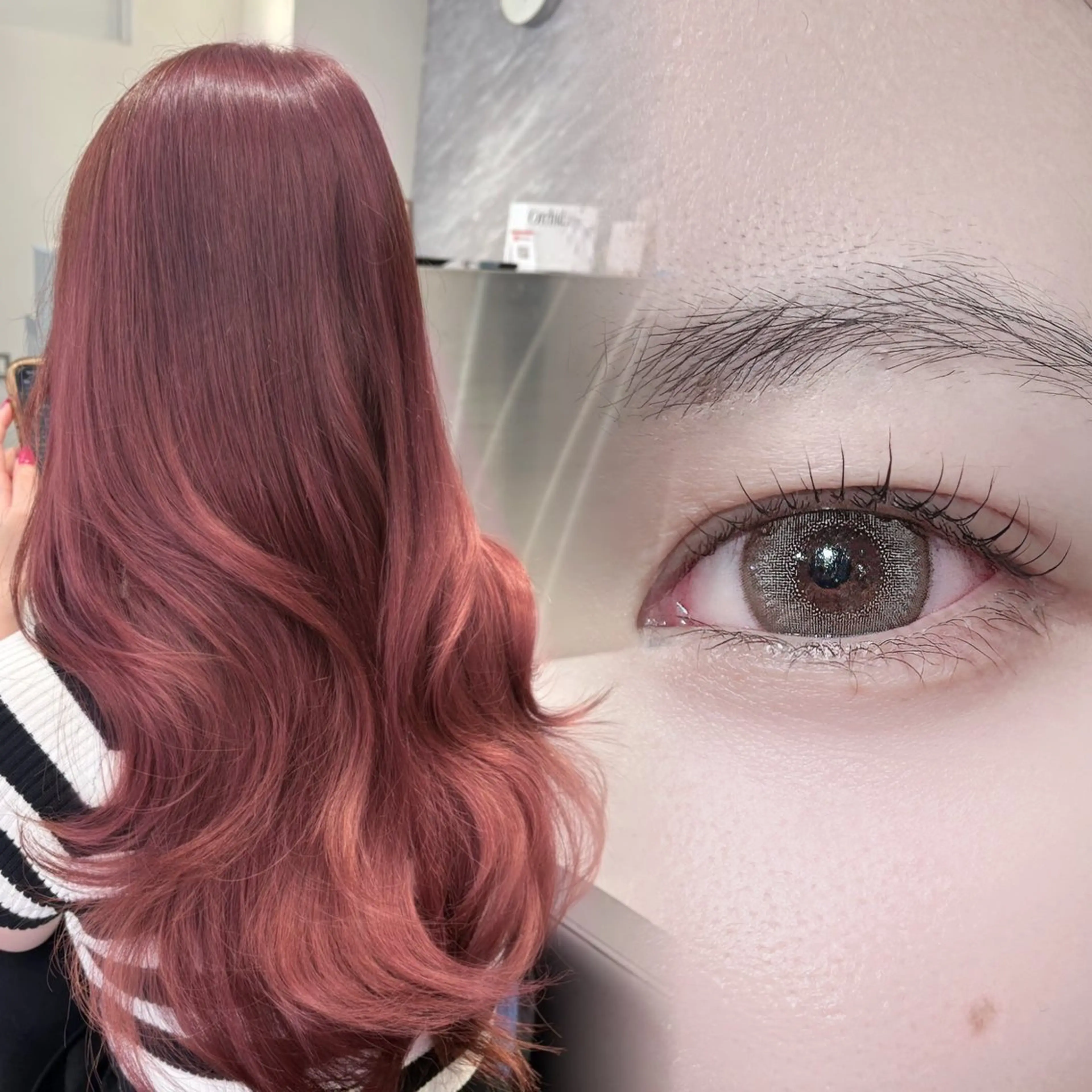 🫧束感まつパ&ゆるふわコテ巻きスタイリング🪄🎀.⋆の写真