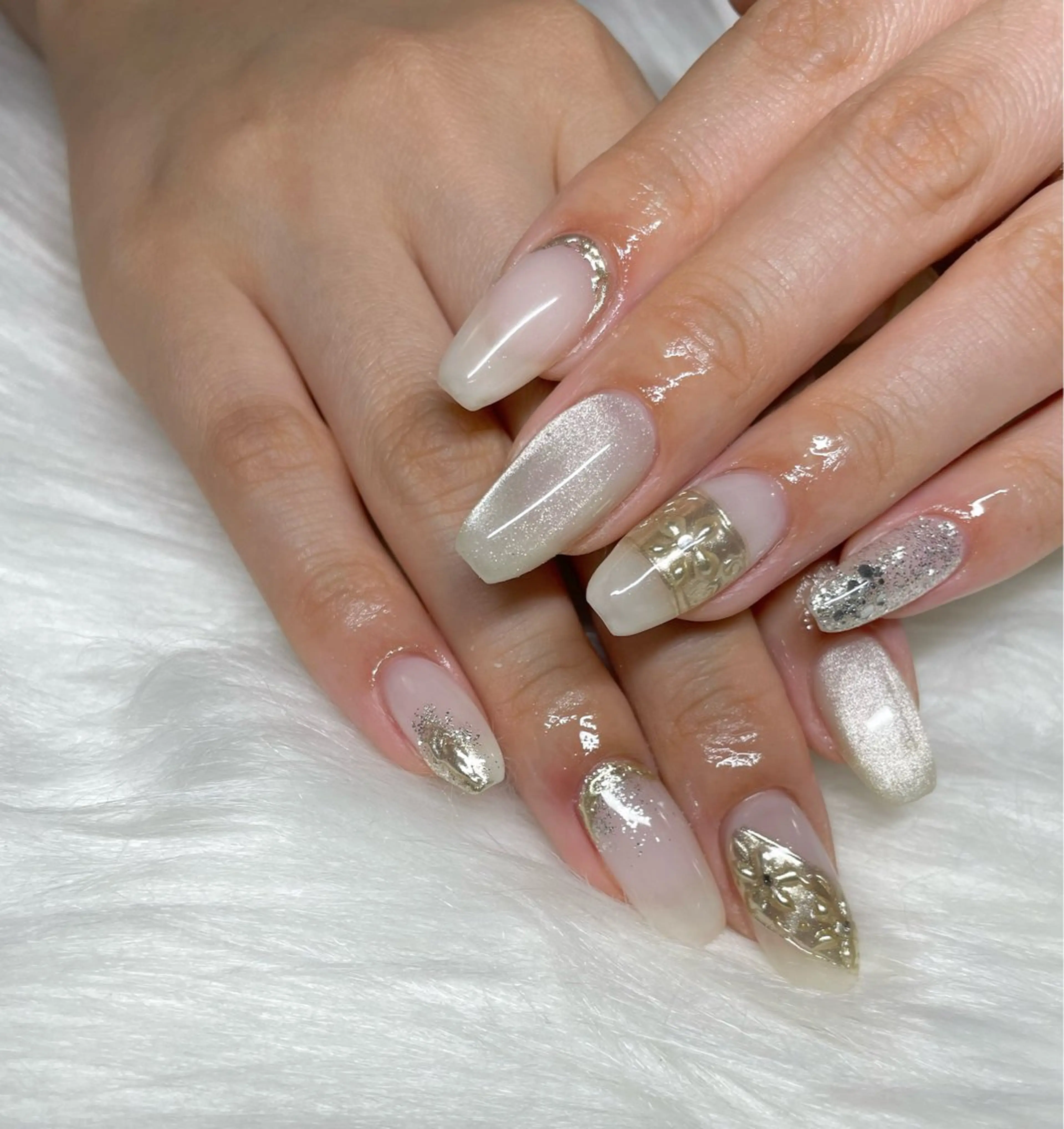 ネイル アートネイル フットネイル フレンチネイル ジェルネイル 韓国ネイル private salon fee所属・nail salon feeゆりかのネイルデザイン