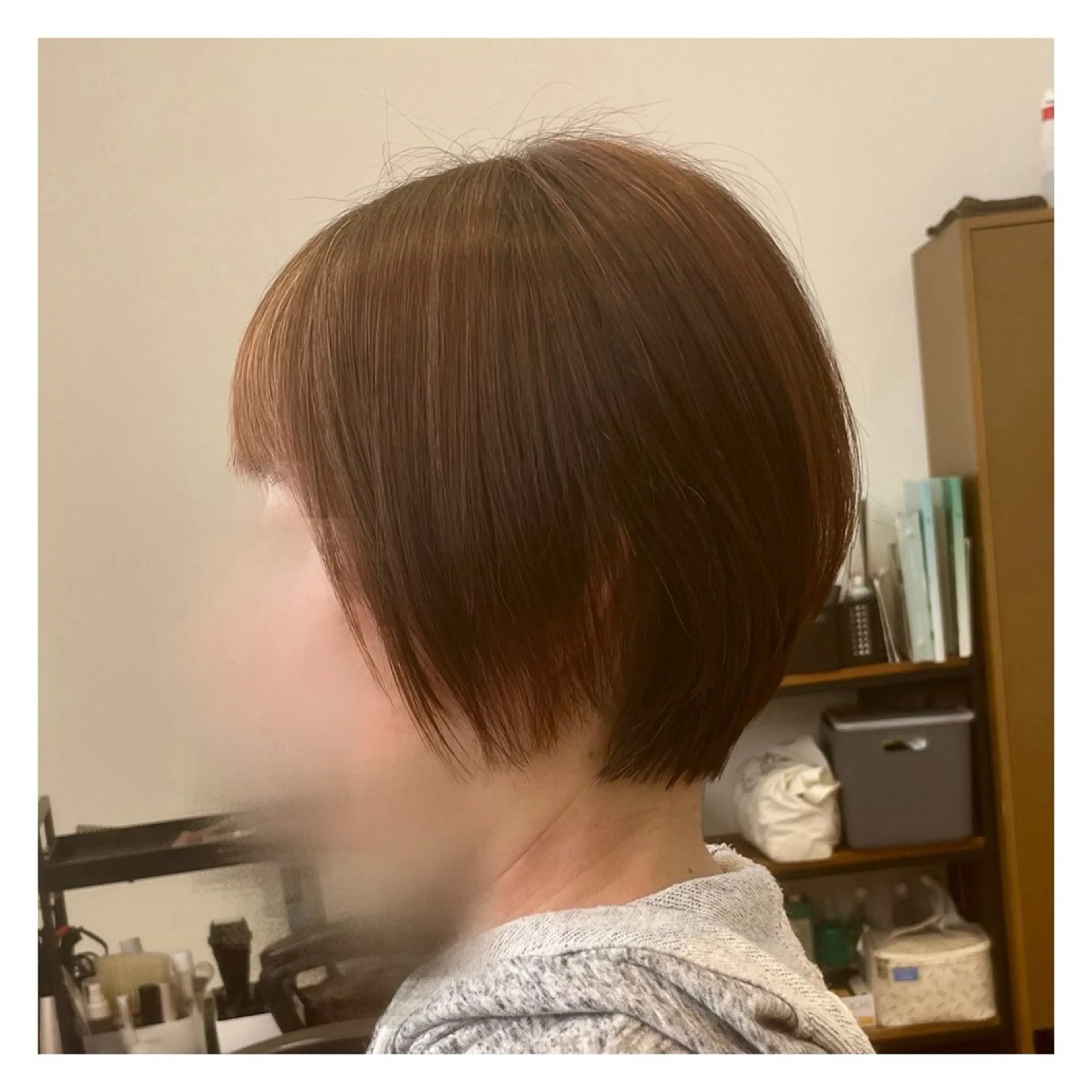 ショート ショートヘア agu hair north所属・北上 春華のヘアスタイル