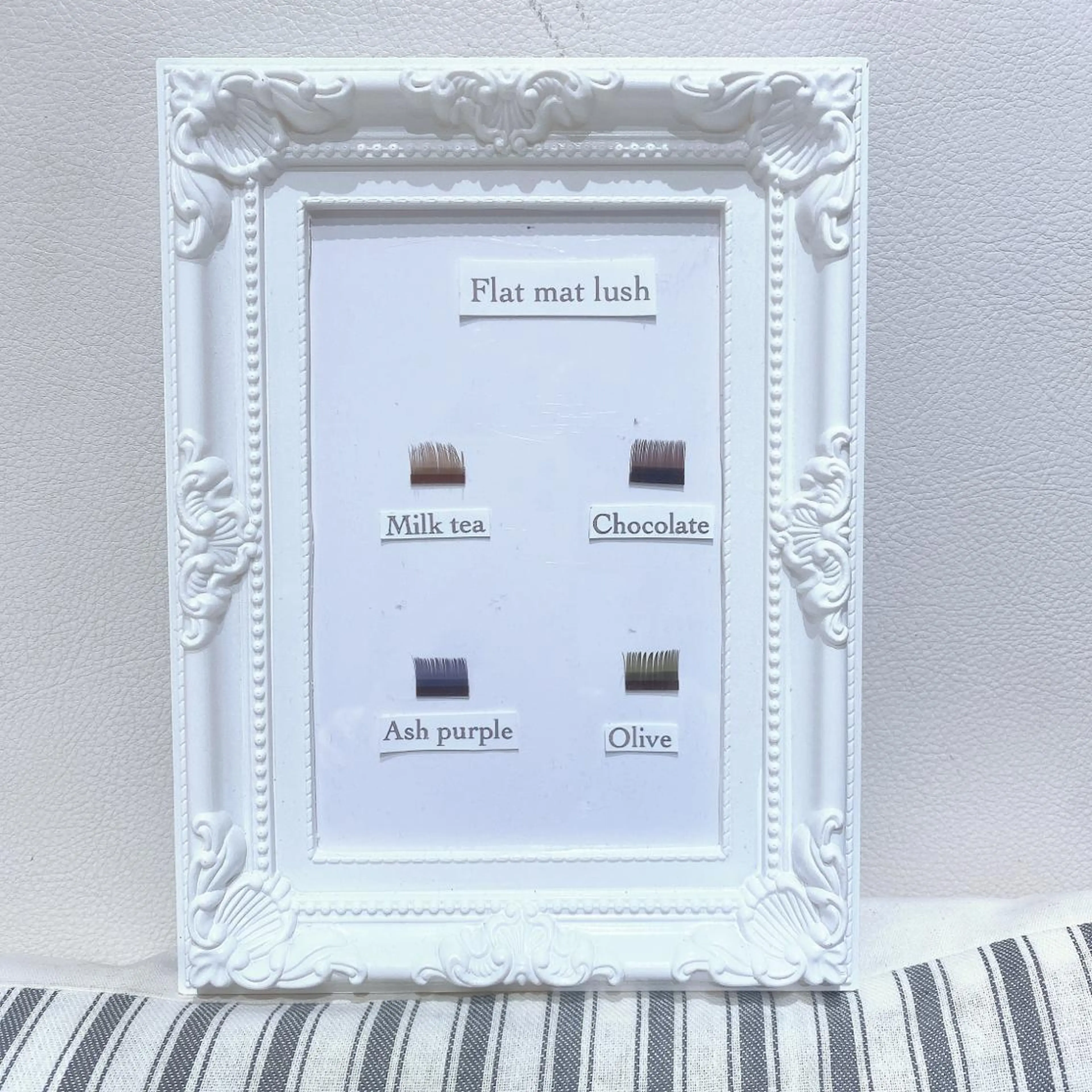 マツエク・マツパ フラットラッシュ miyu 🍦のマツエク・マツパデザイン