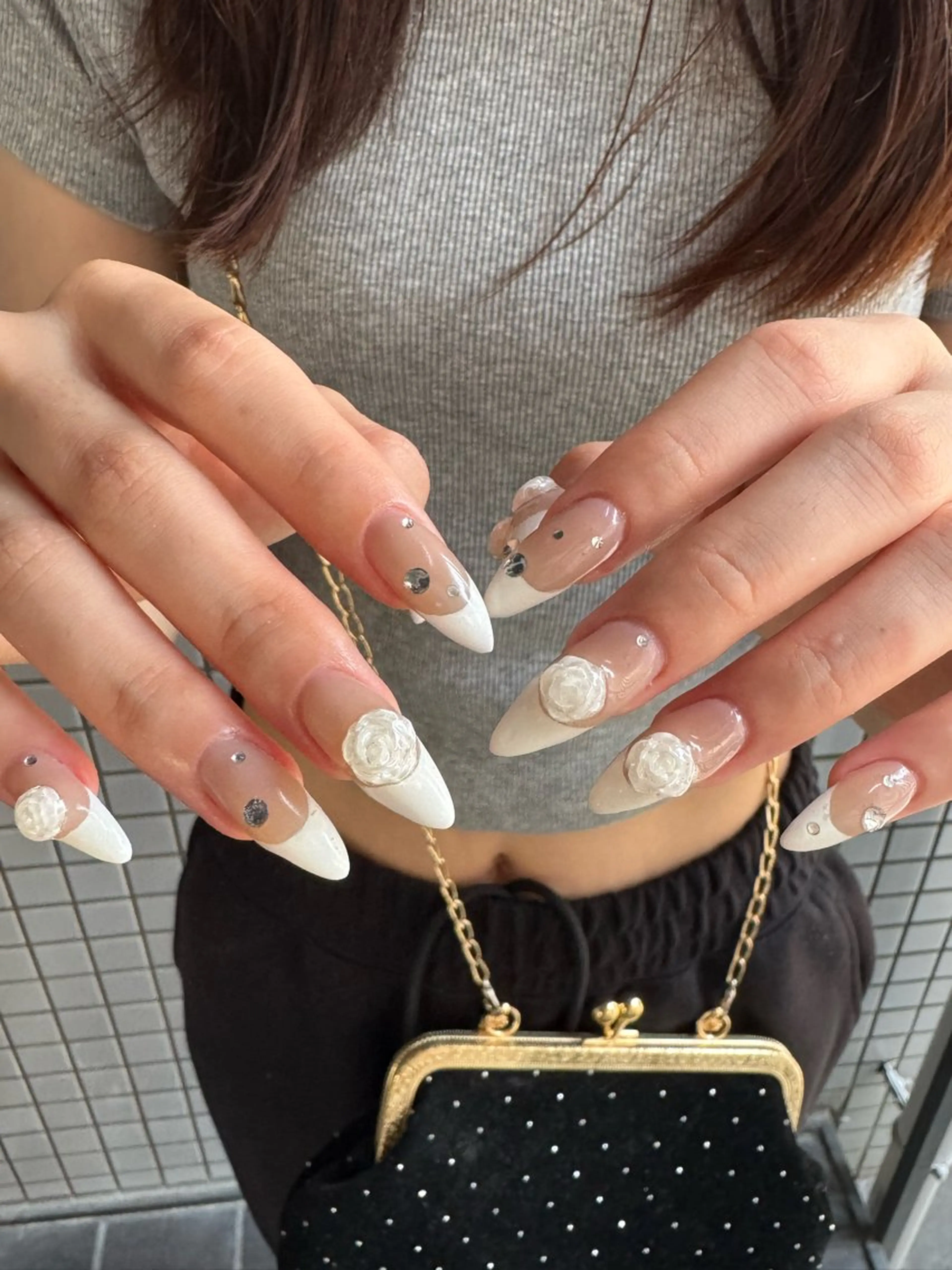 ネイル ハンドネイル フットネイル MITSUKI🪡 海外/個性派/ロングのネイルデザイン