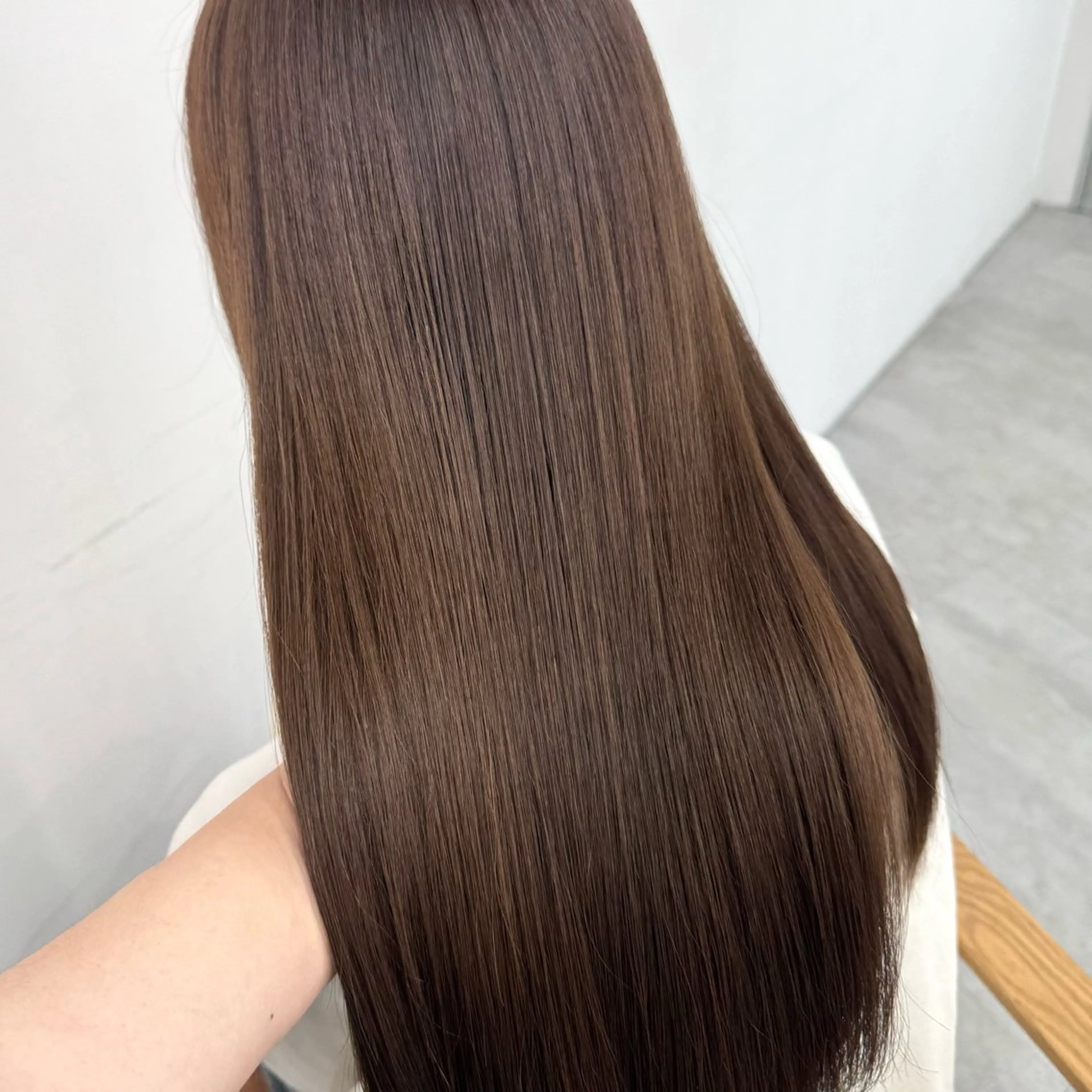 ロング カラー ヘアアレンジ ヘアカラー ブリーチなしカラー /新百合ヶ丘/安形翔のヘアスタイル