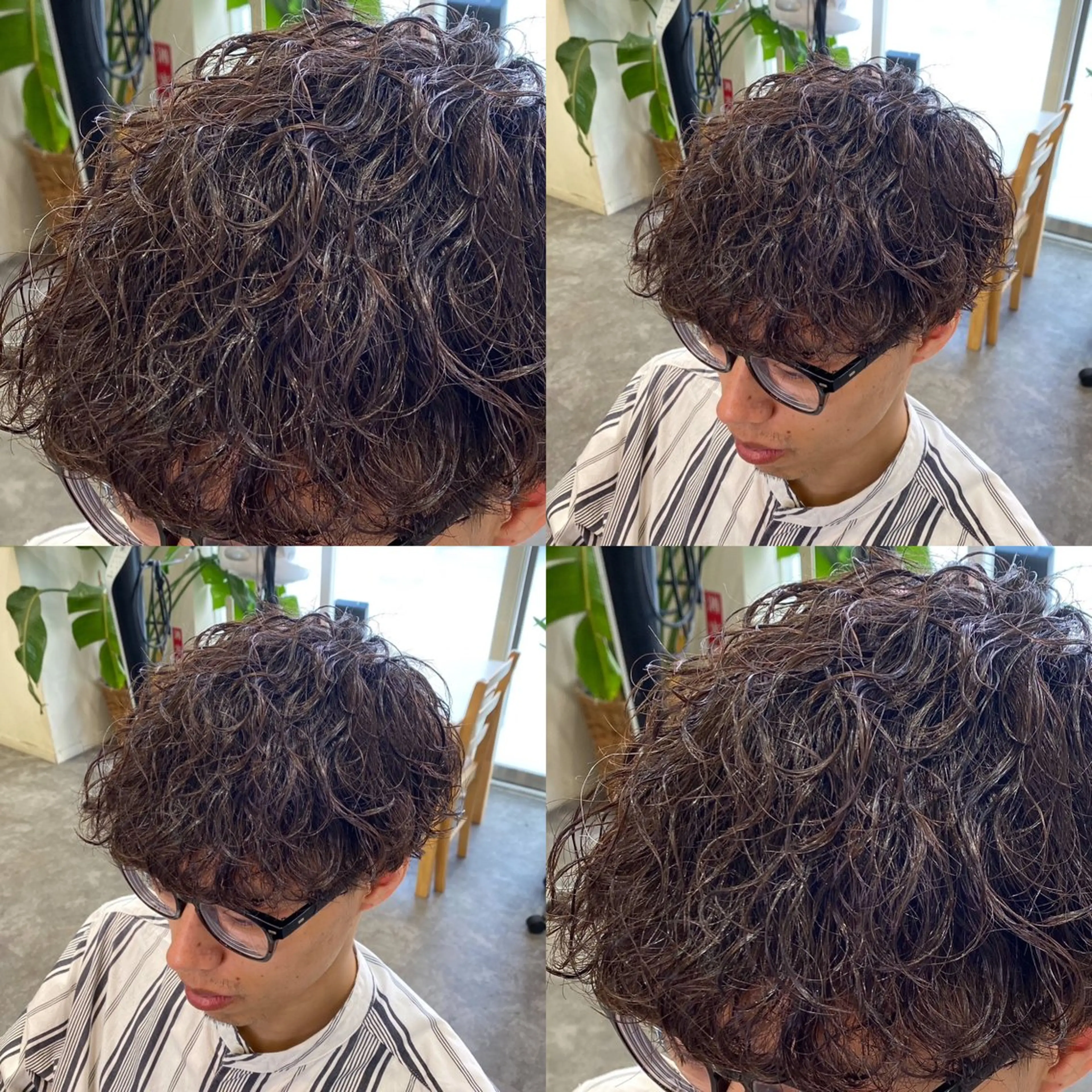パーマ メンズ メンズ特化LIBER 石川玲央のヘアスタイル