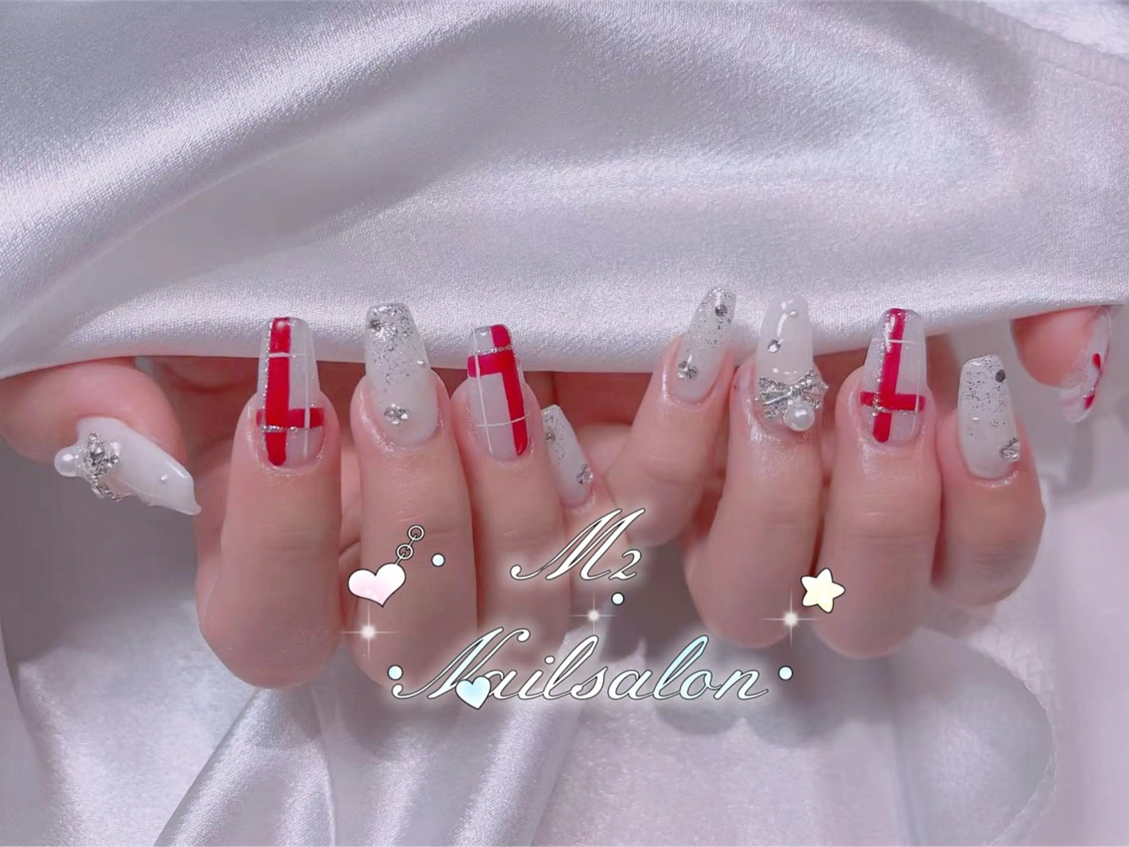 ネイル 長さだし専門店 M2 rikaのネイルデザイン
