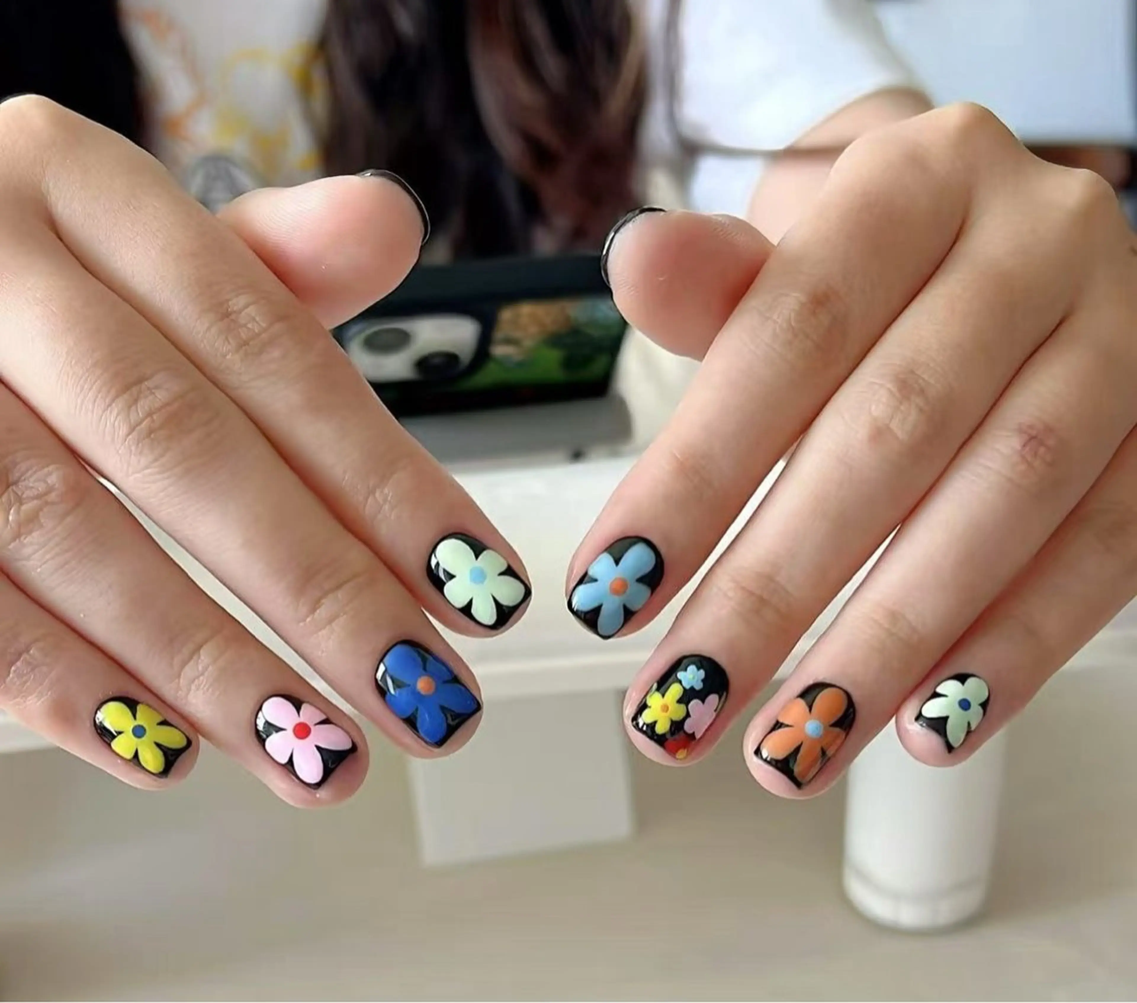 ネイル アートネイル ジェルネイル 持ち込み 🎀MIYUKI Salon🎀のネイルデザイン