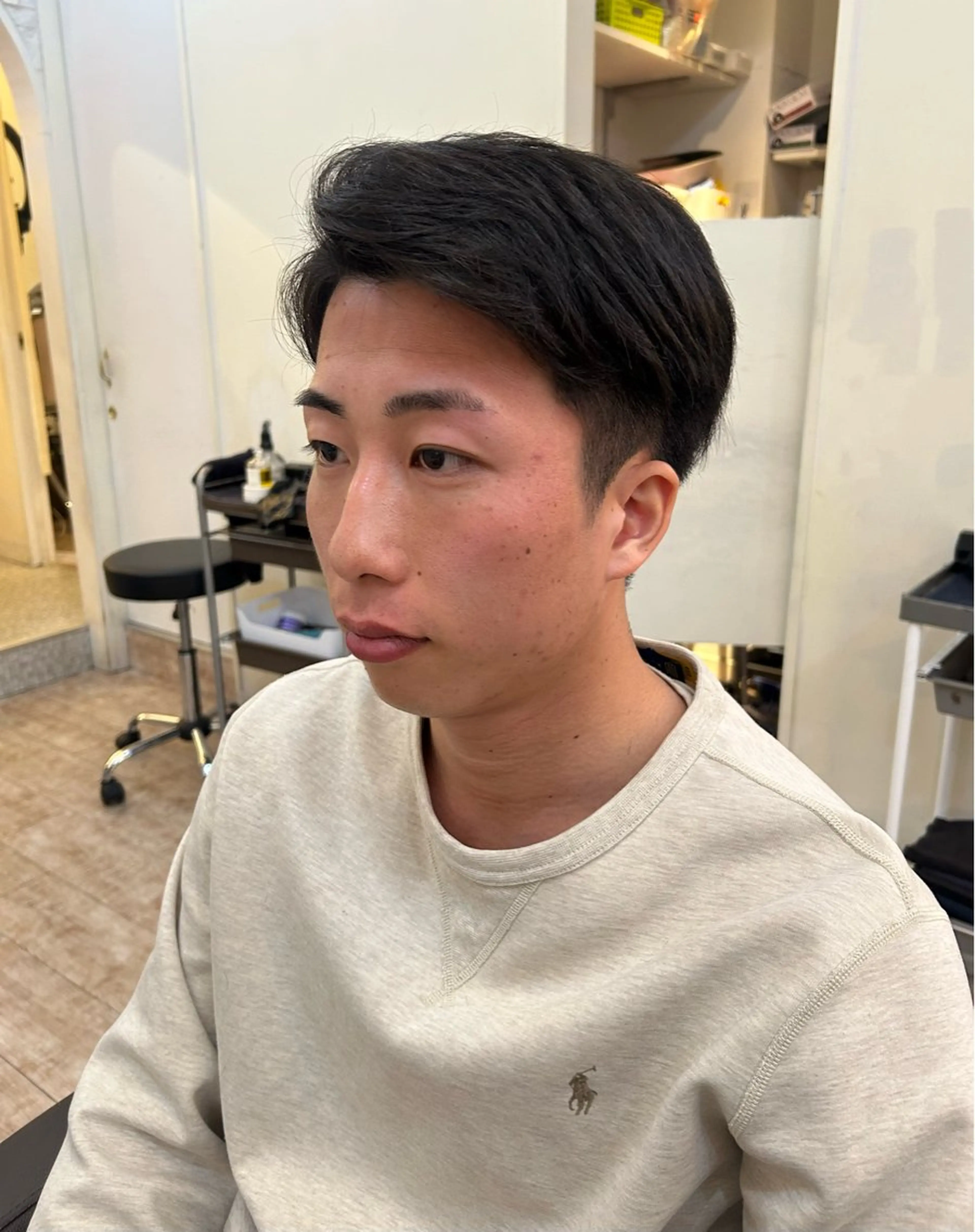 ショート メンズ 透明感カラー🧸艶髪 🫧manamiのヘアスタイル