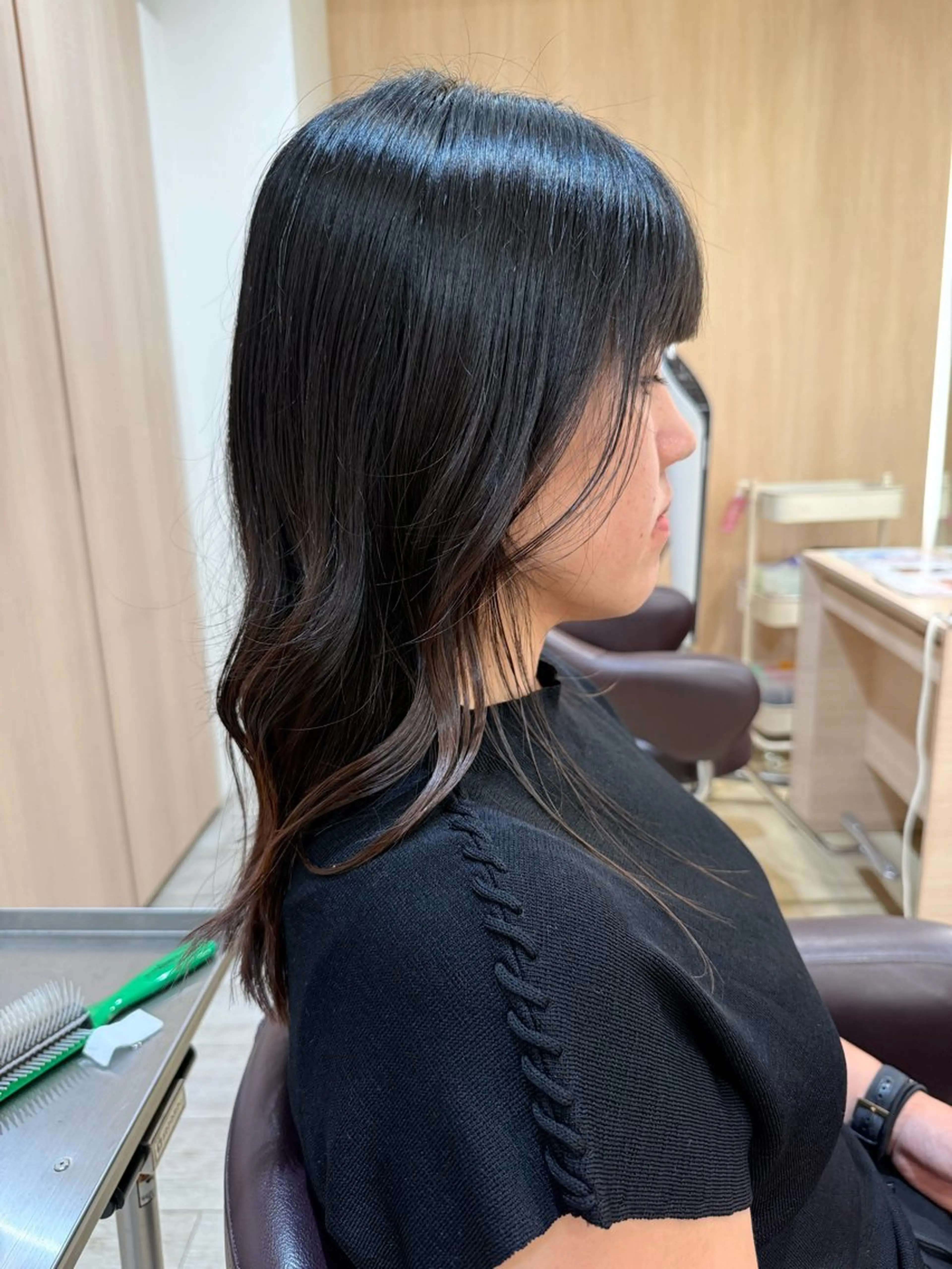 セミロング 似合わせショート 鈴木豊のヘアスタイル